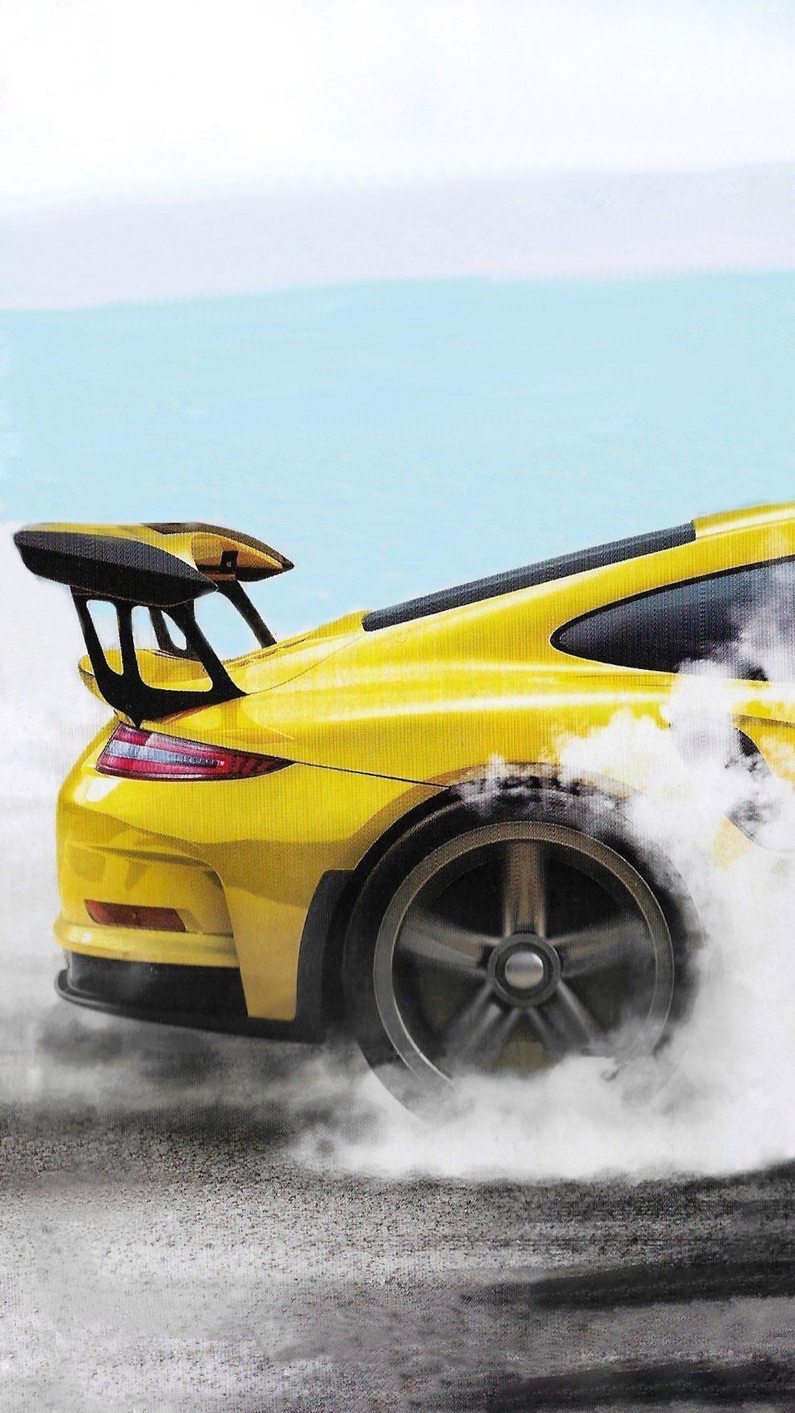 1146x2038 Factory 500 Porsche 911 GT3 RS mobile wallpaper