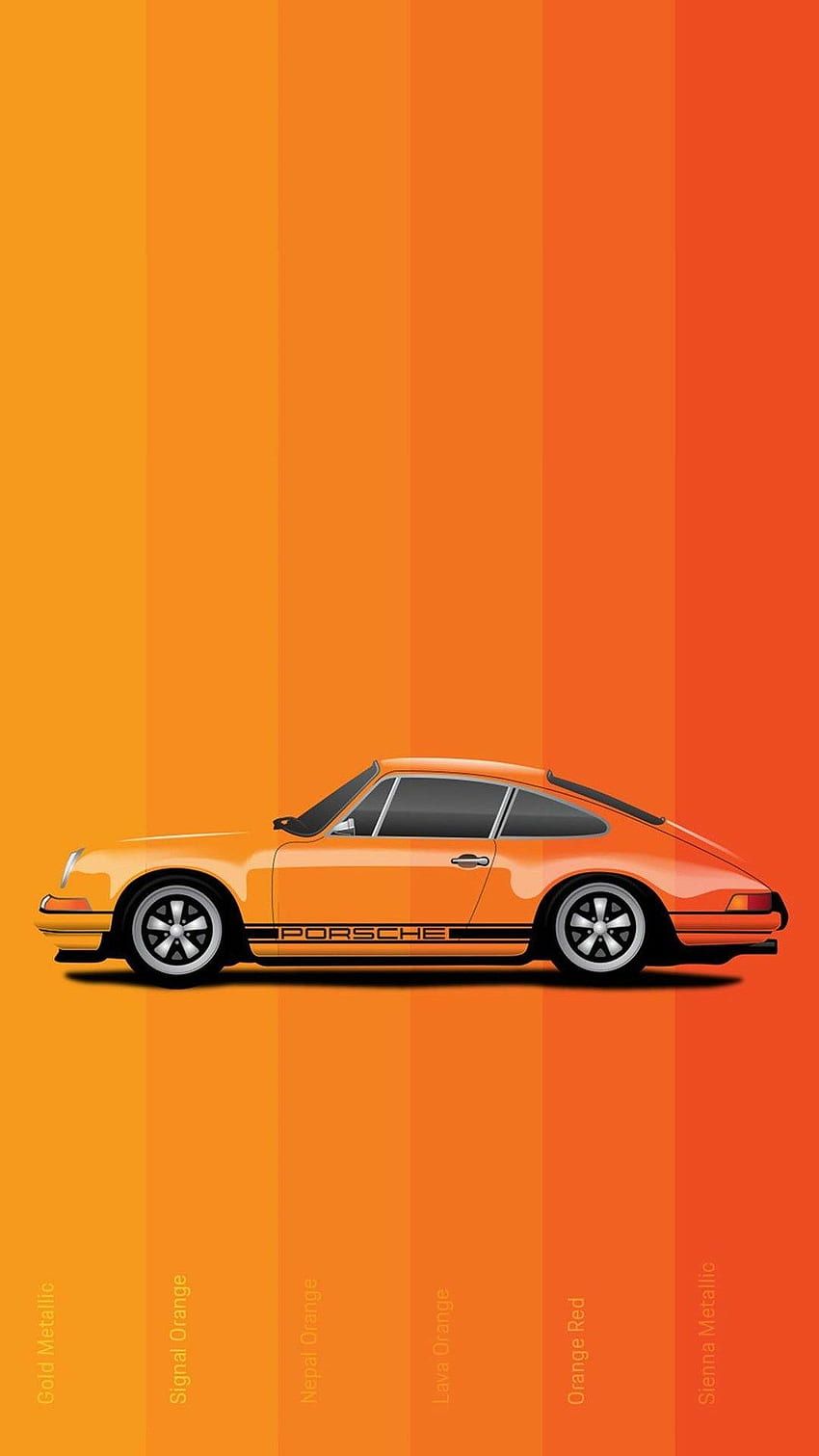 850x1511 High Resolution Ultra Minimal Mobile in 2021. Car, Porsche cars, Car iphone, Retro Porsche HD phone wallpaper