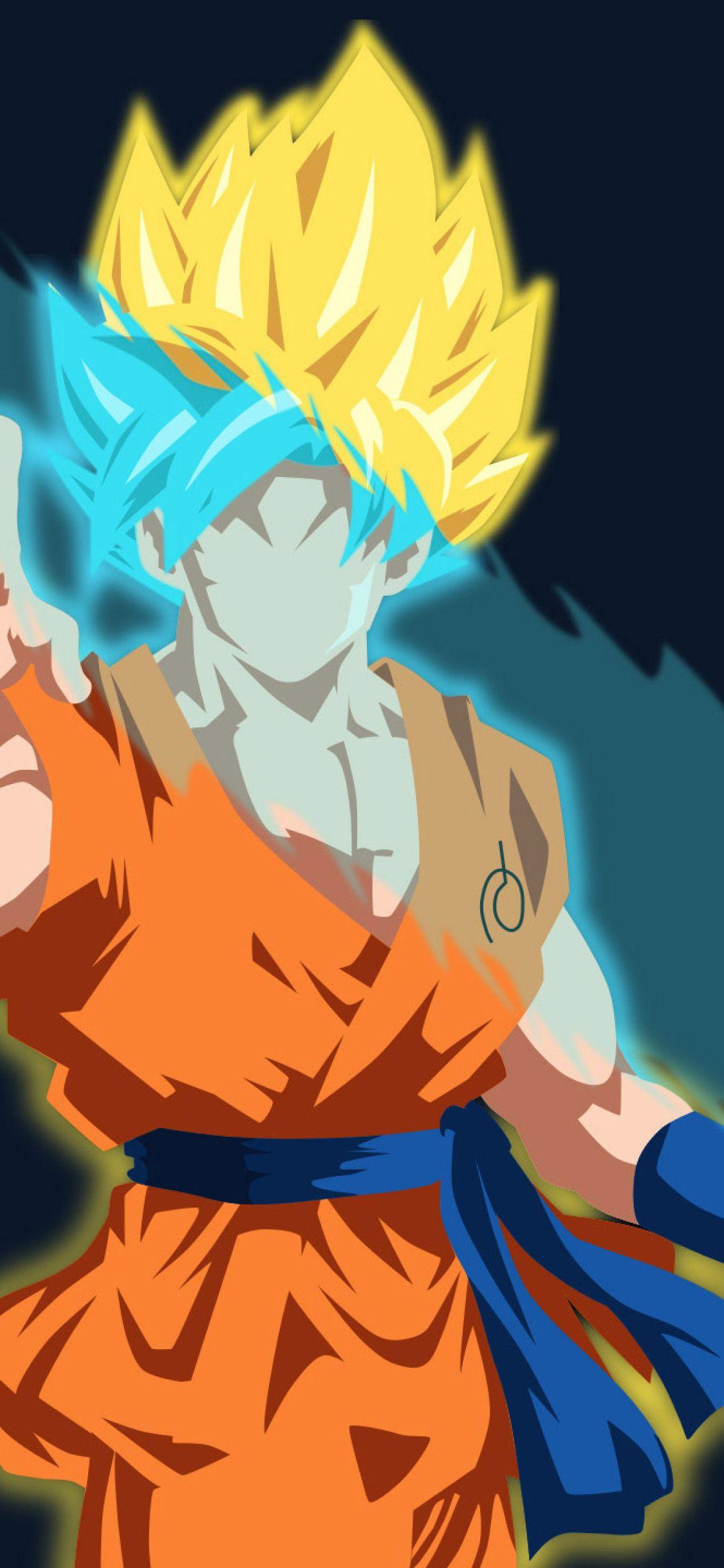 1125x2436 Goku Wallpaper iPhone X