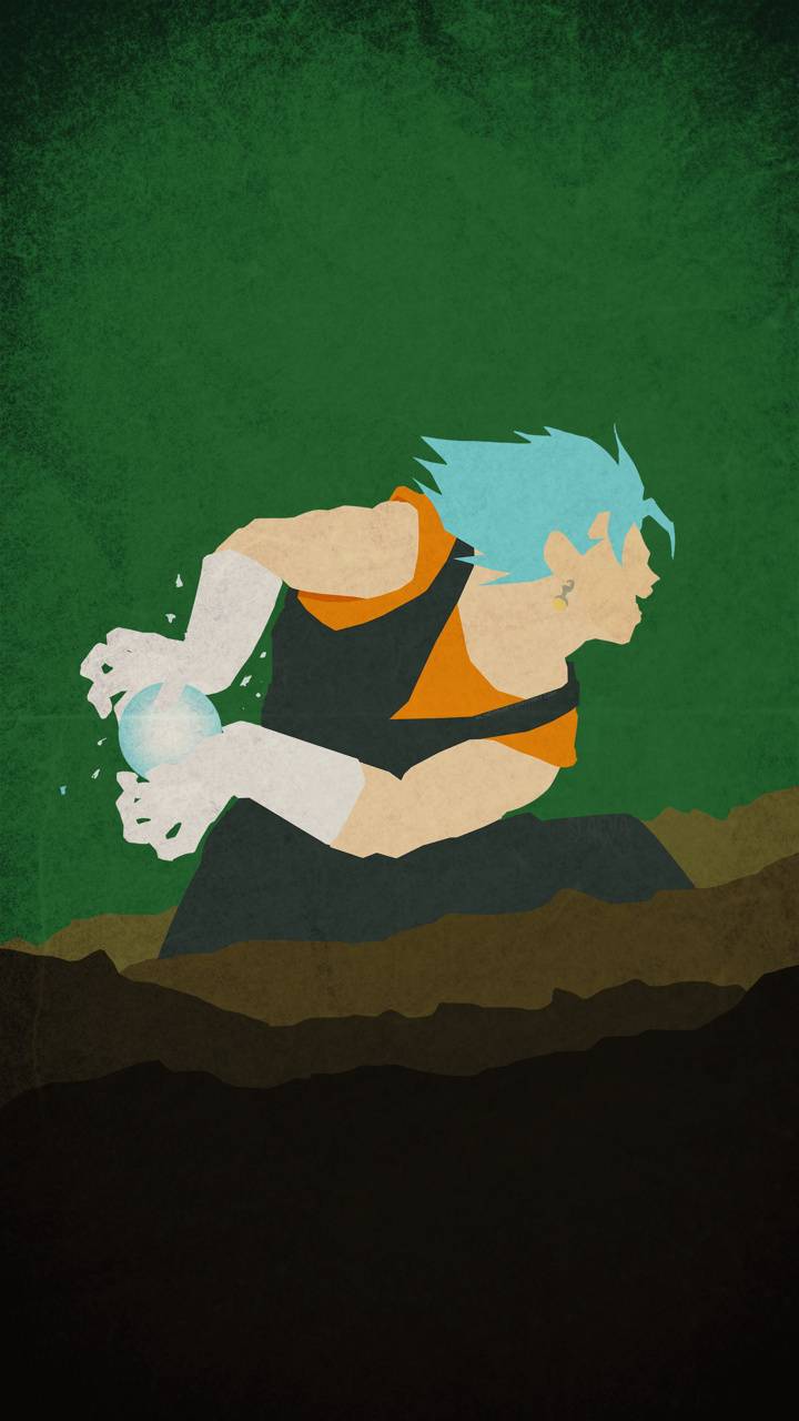 720x1280 Vegito Minimalist wallpaper