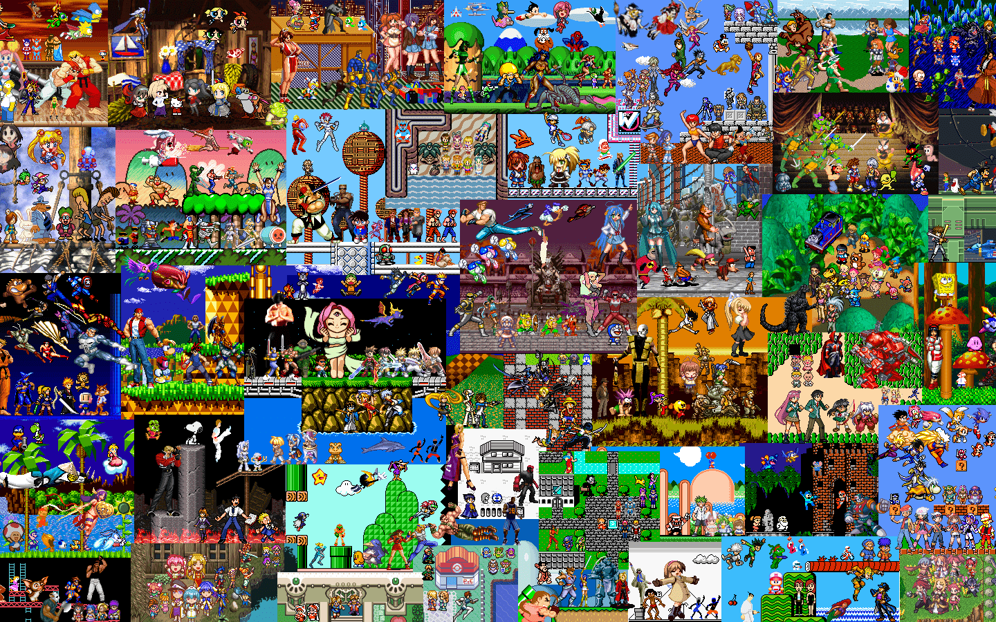 1440x900 Free download Collage Computer Wallpaper Desktop Background