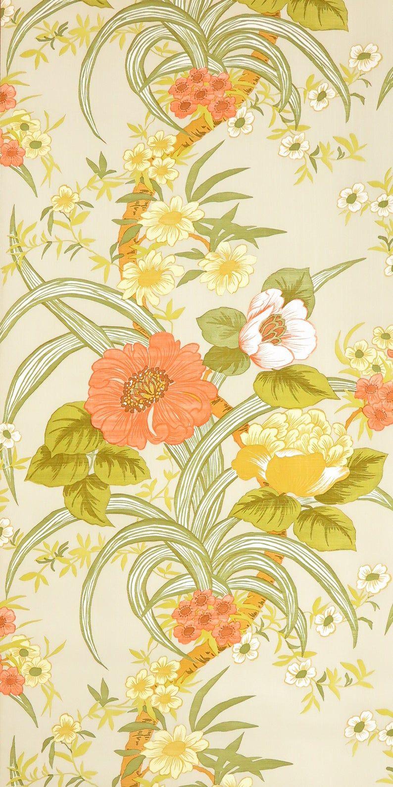 794x1588 Vintage Wallpaper Kira per meter