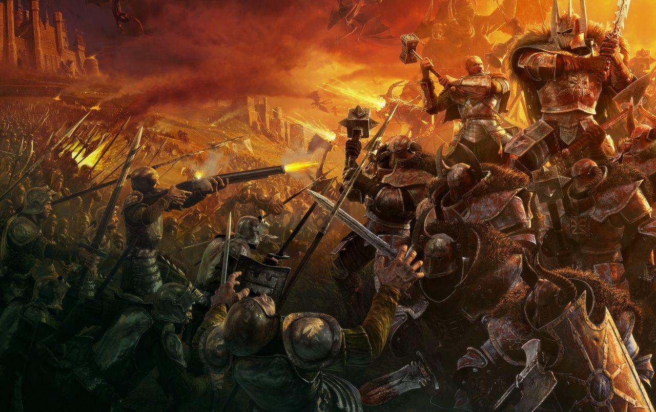 1280x804 Warhammer: Mark of Chaos wallpaper. Warhammer: Mark of Chaos
