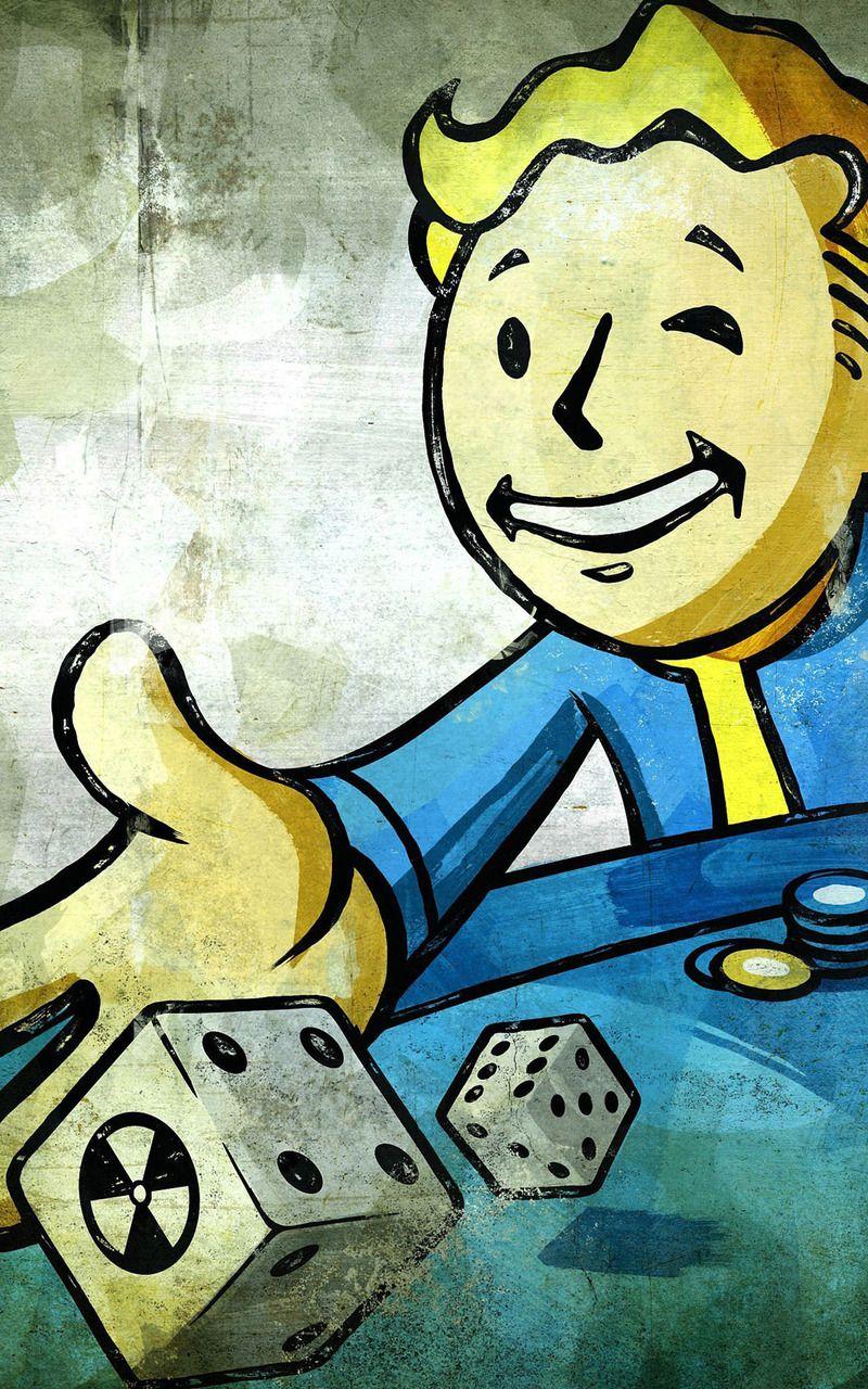 800x1280 Vault Boy Phone Wallpaper