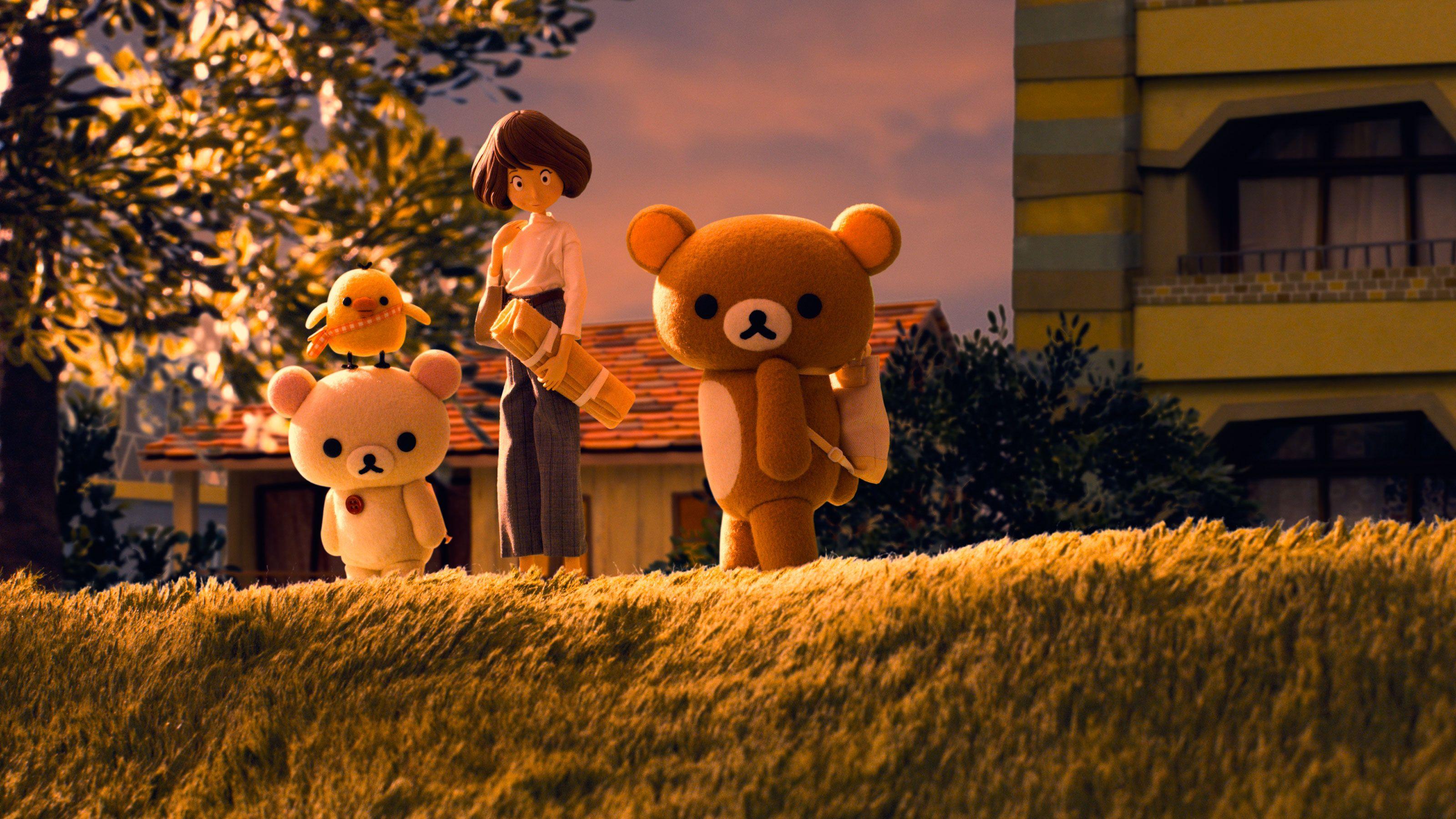3200x1800 Rilakkuma: Bear essentials