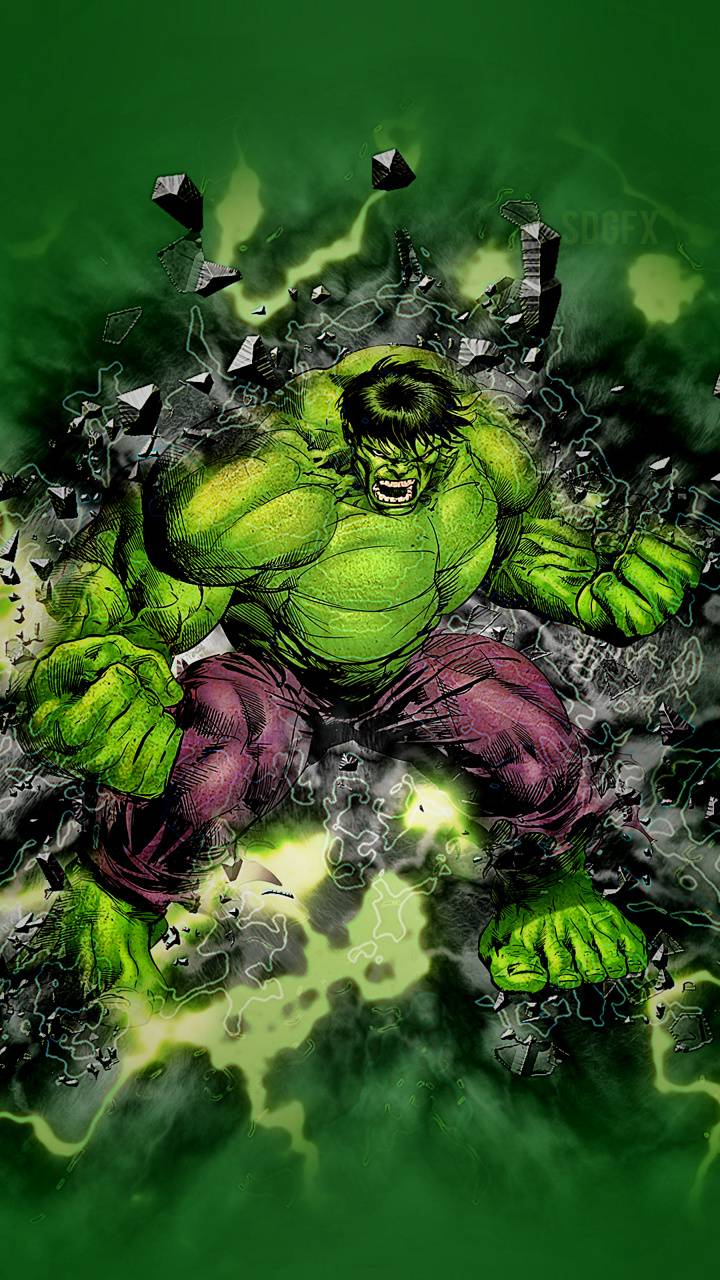 720x1280 Hulk Smash wallpaper