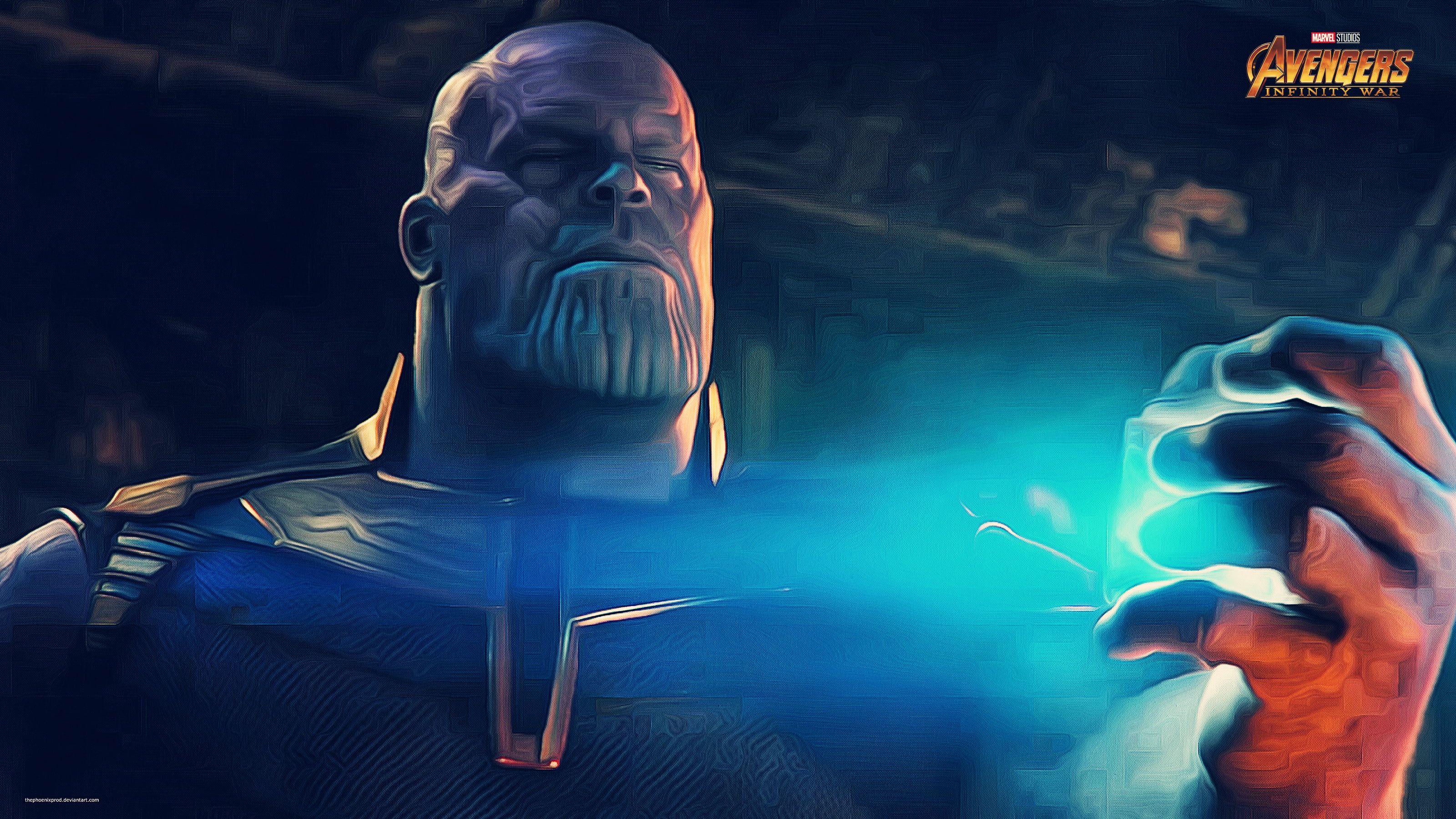 3200x1800 Marvel Avengers Thanos digital wallpaper HD wallpaper