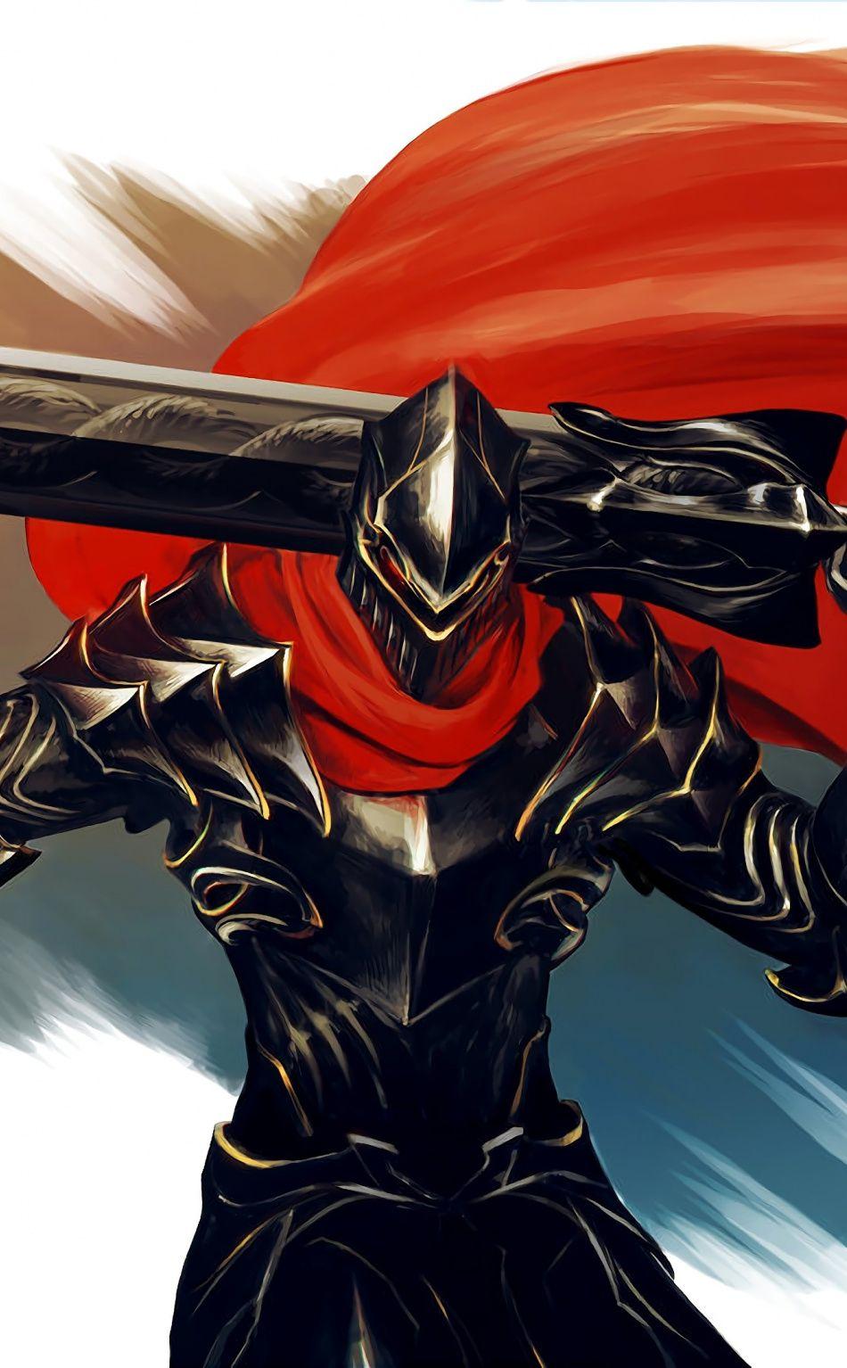 950x1534 Armour, Big Sword, Warrior, Overlord, Anime, Art, Wallpaper
