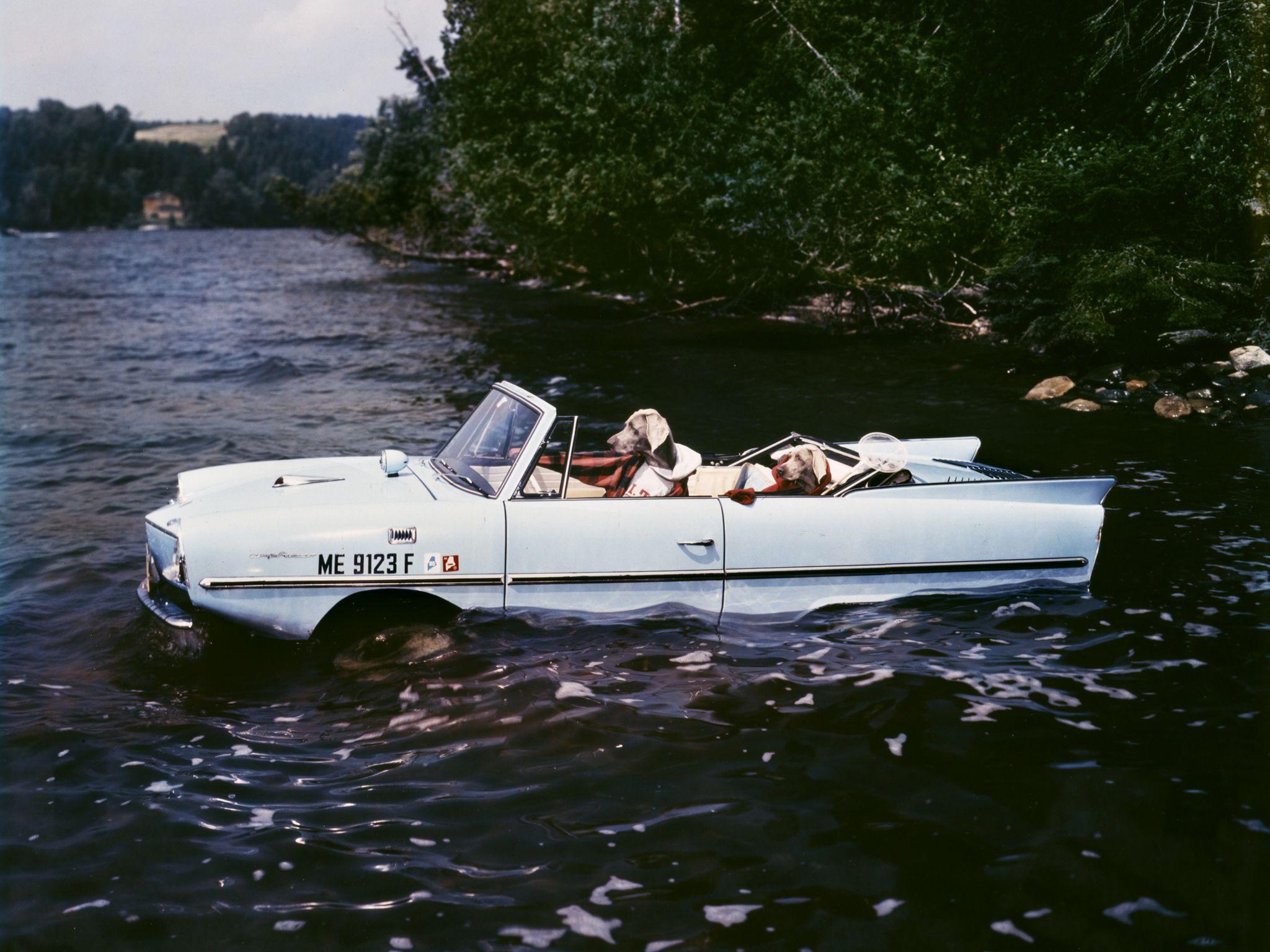 2048x1536 Amphicar 770 Convertible amphibious classic boat ship d