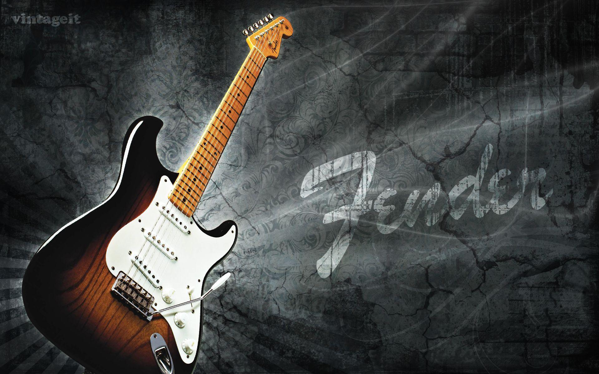 1920x1200 Fender Stratocaster Wallpaper HD