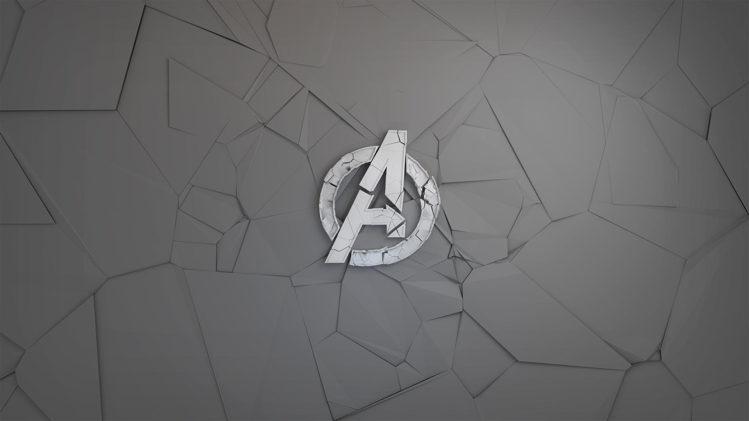 2560x1440 Marvel Avengers emblem, Avengers, Logo HD wallpaper