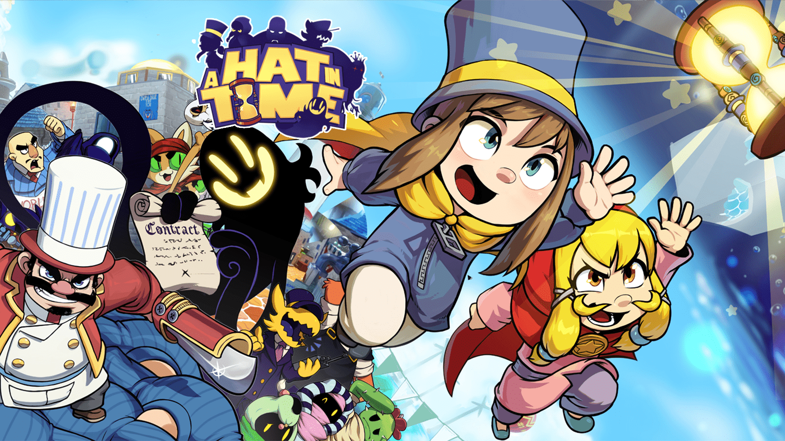 1600x900 A Hat In Time Nyakuza Metro Wallpaper