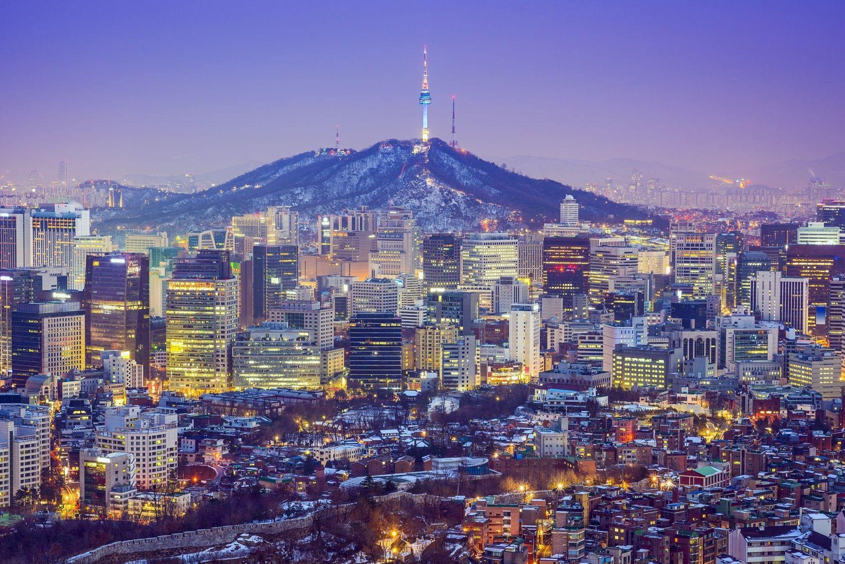 1678x1119 Twilight over Seoul, South Korea [1678×1119]
