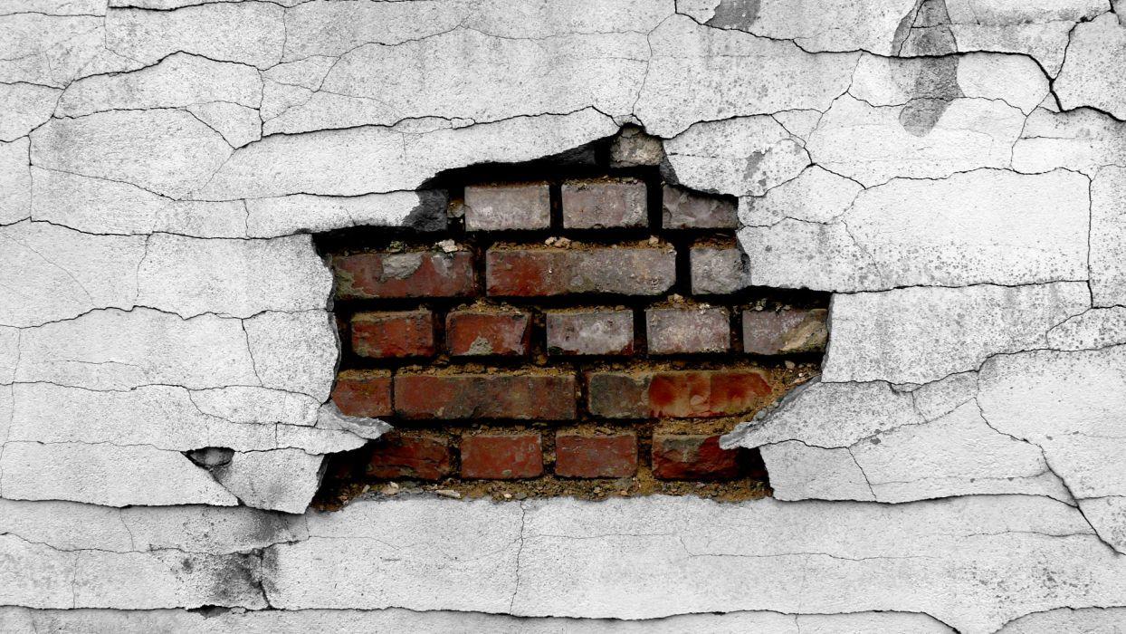 Broken Brick Wall Background Stock Illustration 506614285  Shutterstock