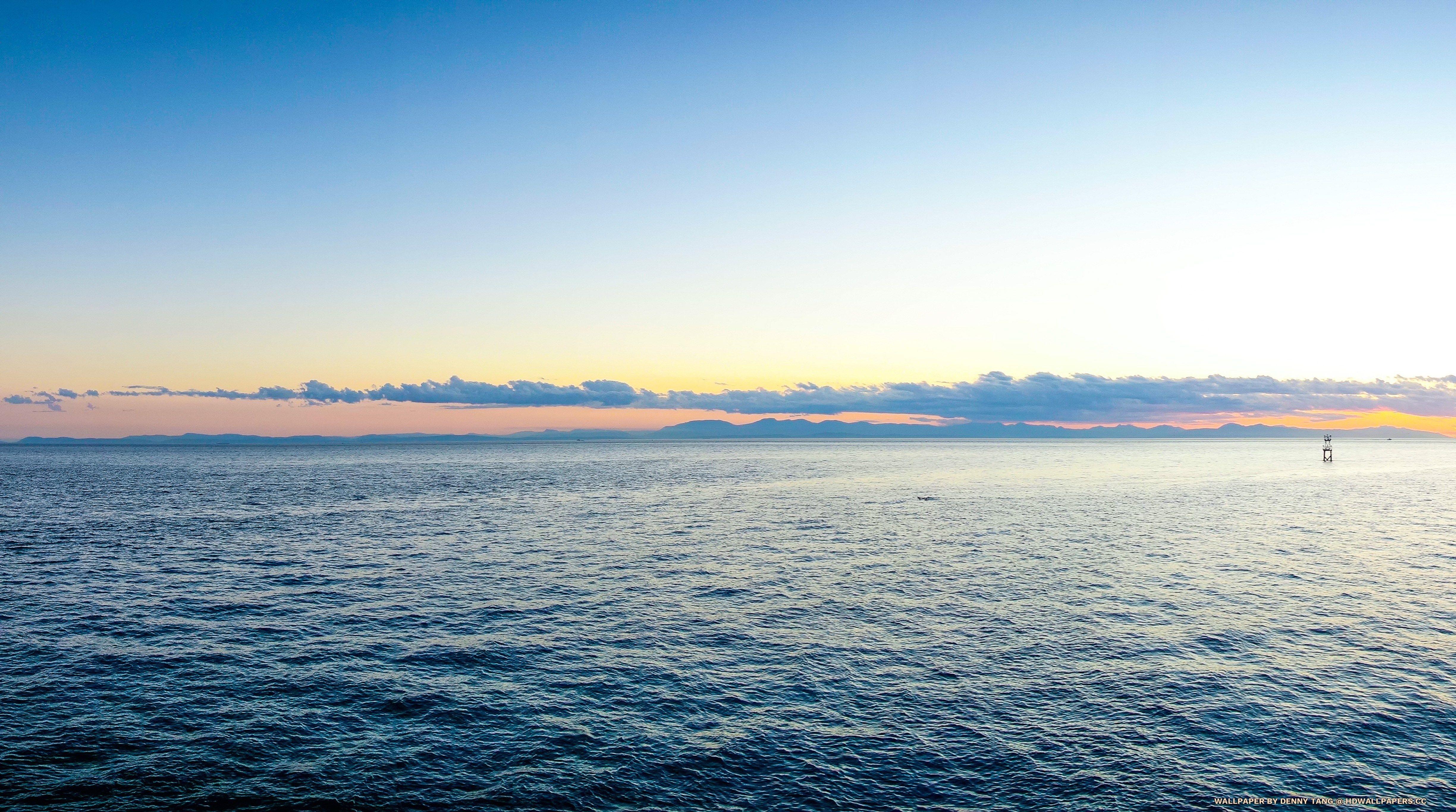 4897x2732 Vancouver Island Sunset