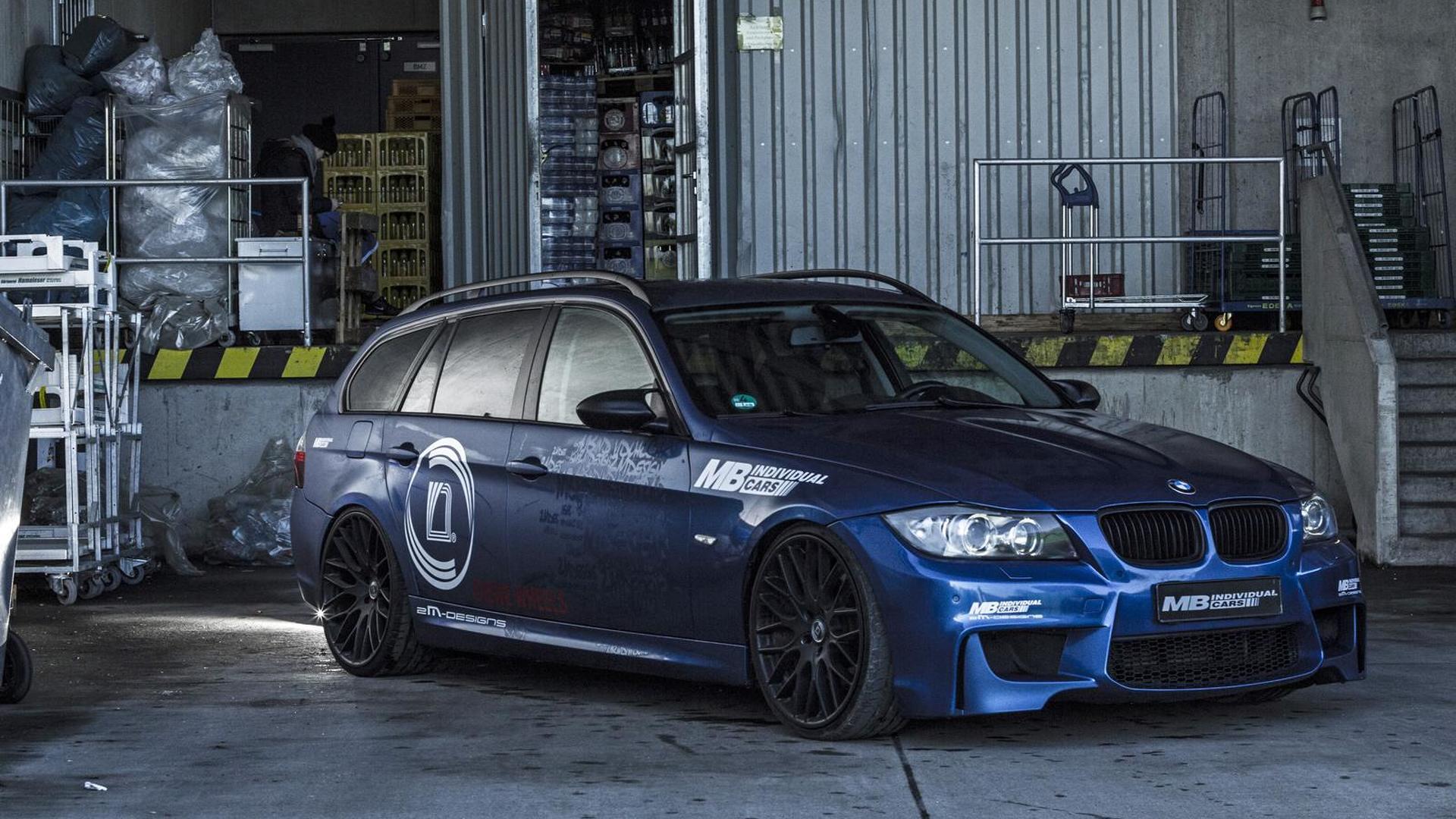 1920x1080 MB Individual dials the BMW 335i Touring (E91) to 400 HP