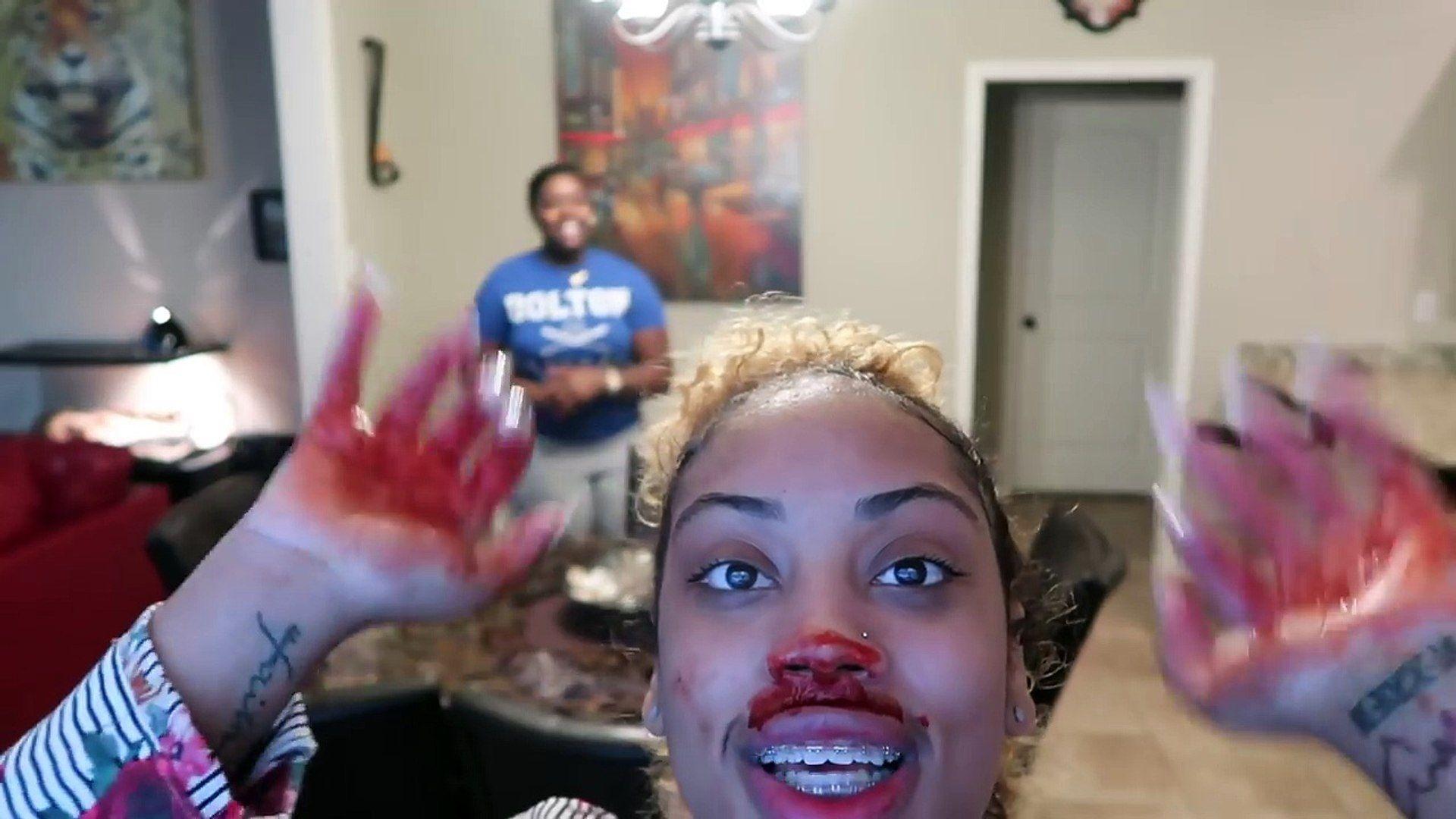 1920x1080 I BEAT UP FUNNYMIKE GIRLFRIEND PRANK!!