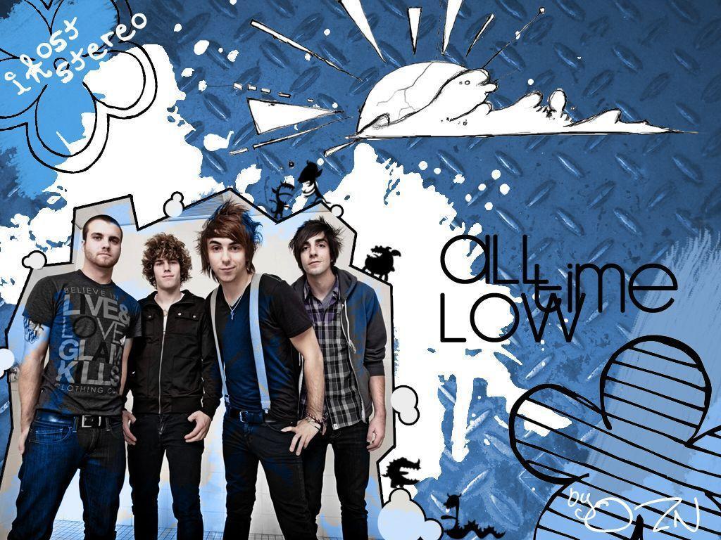 1024x768 All Time Low Wallpaper