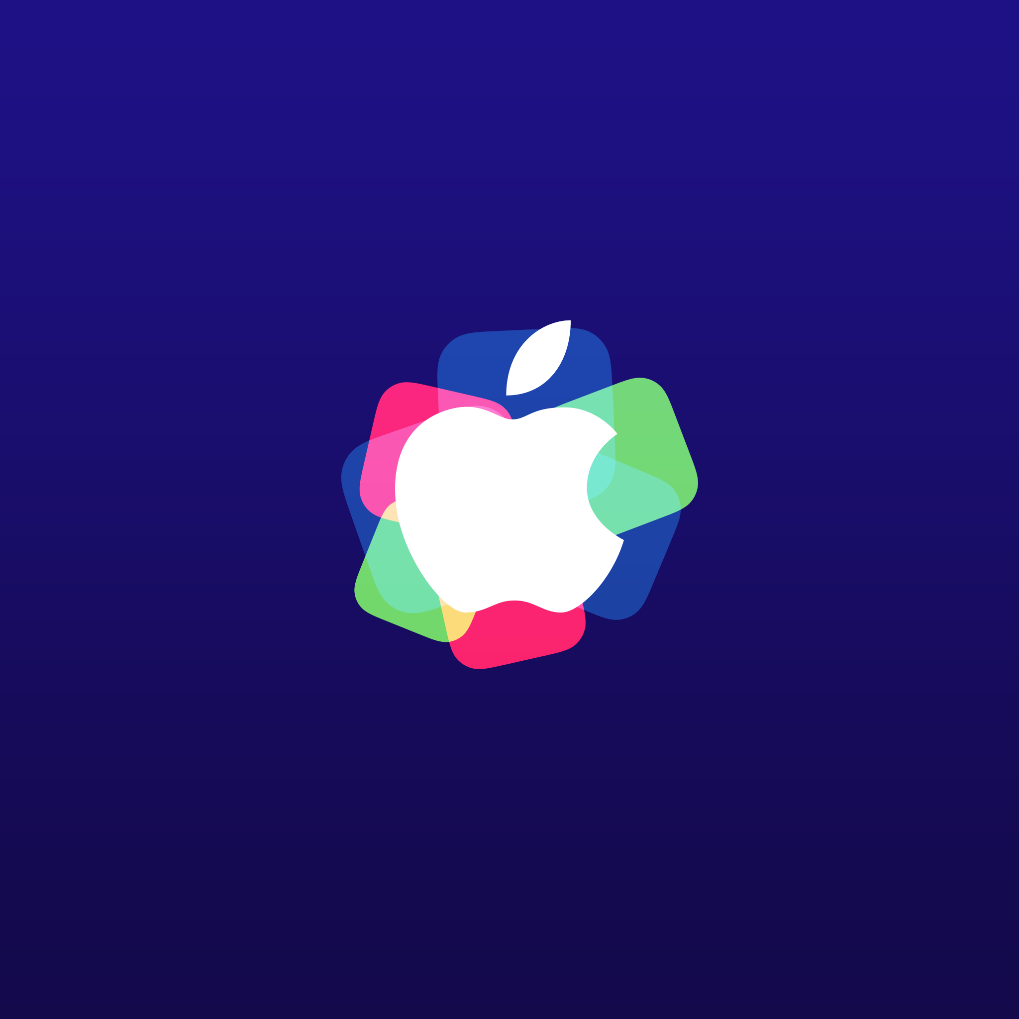 2048x2048 Hình nền thay thế sự kiện ngày 9 tháng 9 - Logo Apple cho iPad