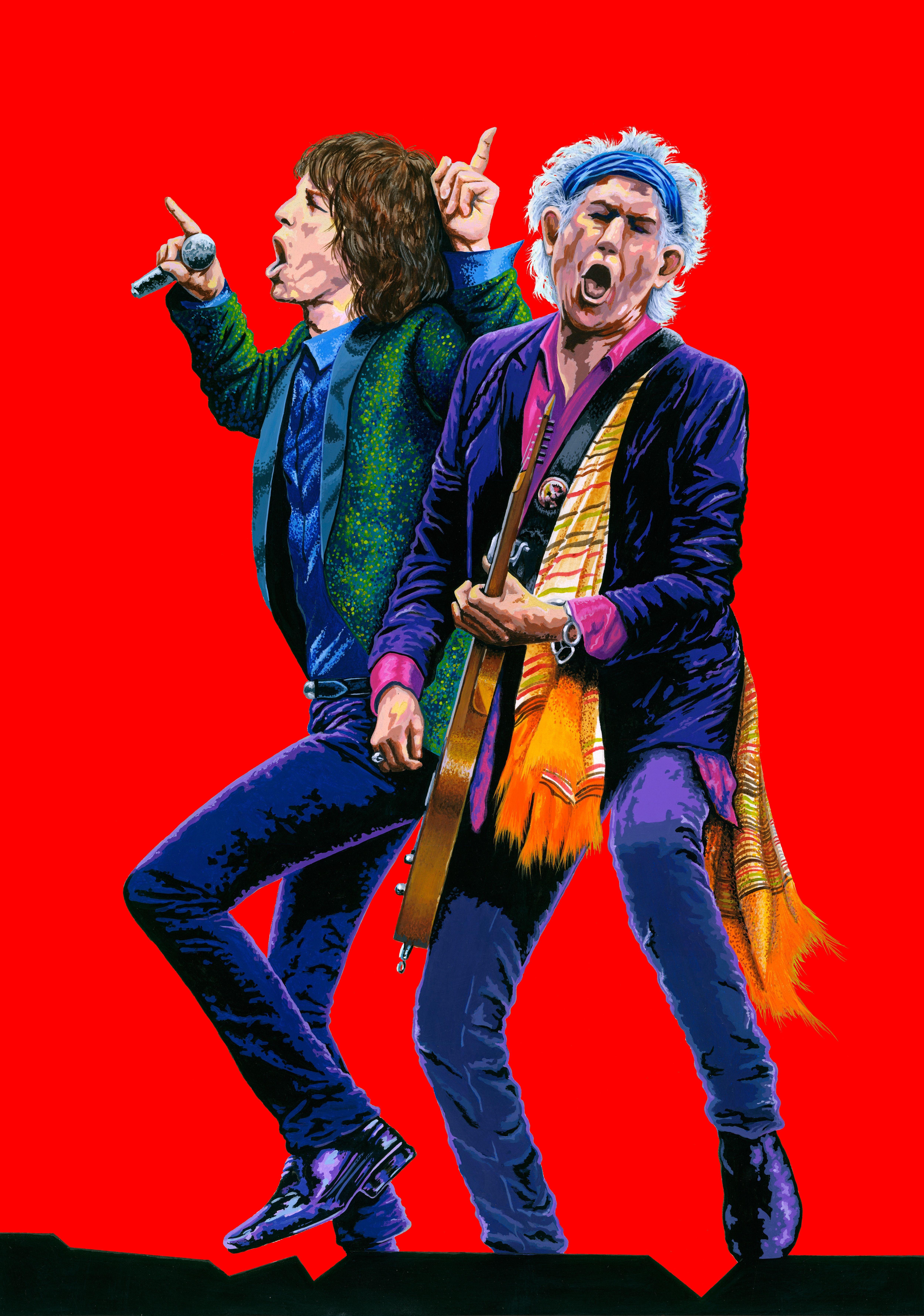 5000x7123 Rolling Stones Jagger & Richards by Saskia Monsoon Riviera