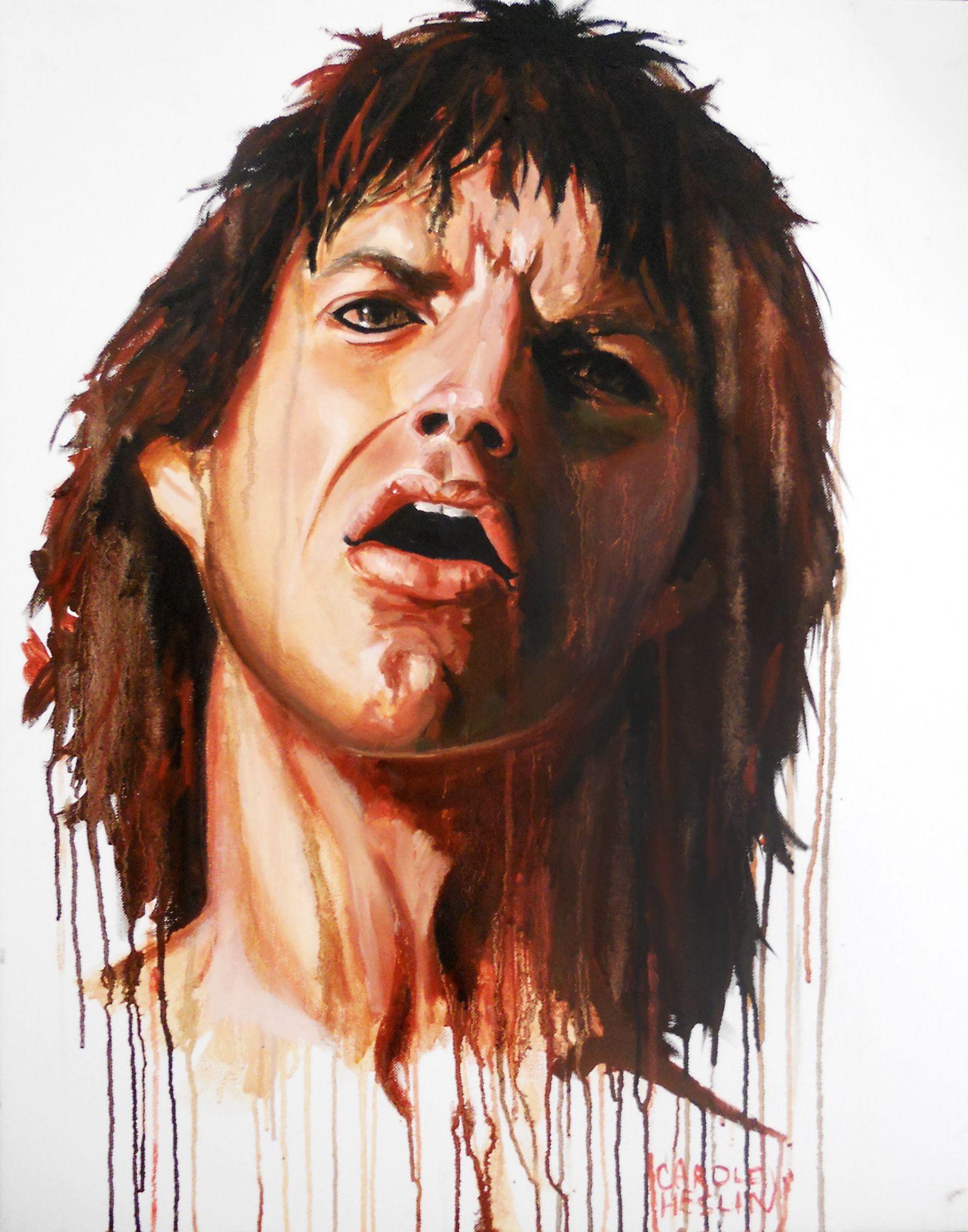 1584x2016 Jagger on feu Rolling Stones fan Art