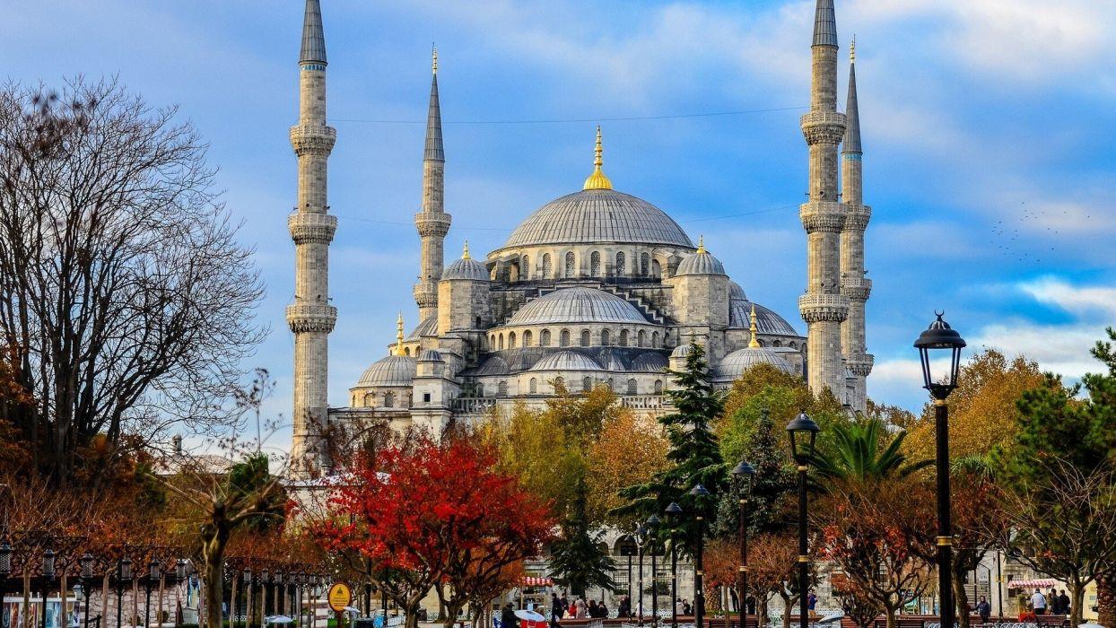 1244x700 Architecture religion Islam Istanbul Religious Islamic