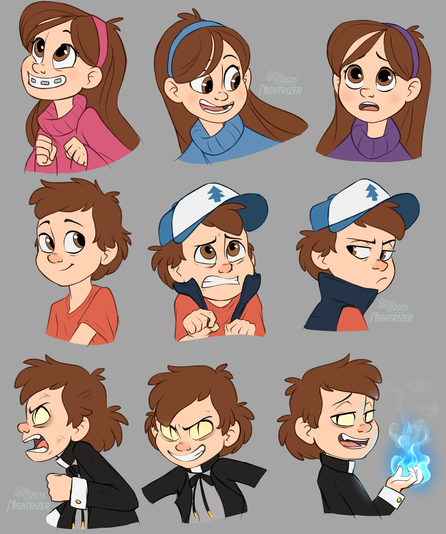 1512x1812 Dipper Pines Wallpaper