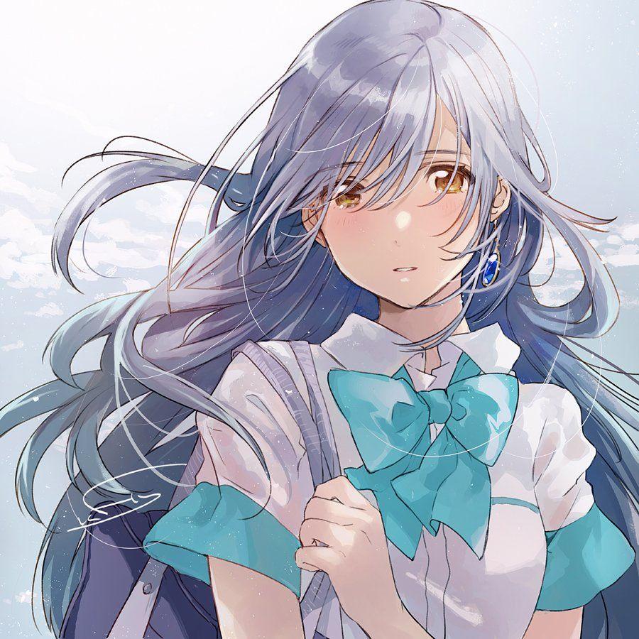 900x900 Tsukishiro Hitomi Sekai no Ashita kara Anime