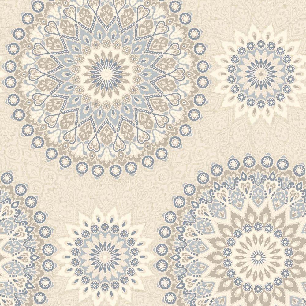 1000x1000 Holden Décor Glitter Medallion Pattern Abstract Aztec Motif