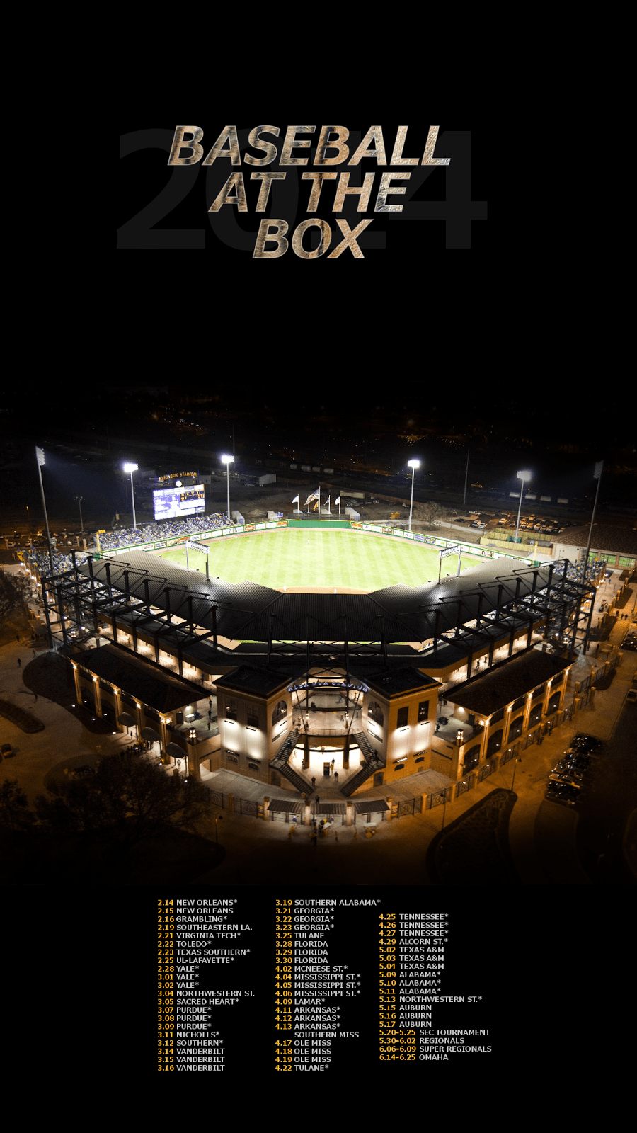 900x1600 Free download REQUEST 2014 LSU Baseball Schedule