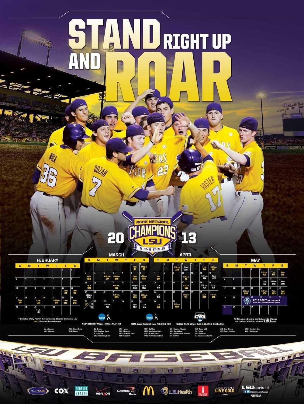 1000x1328 LSU Baseball Poster. Lsu baseball, Baseball posters, Lsu