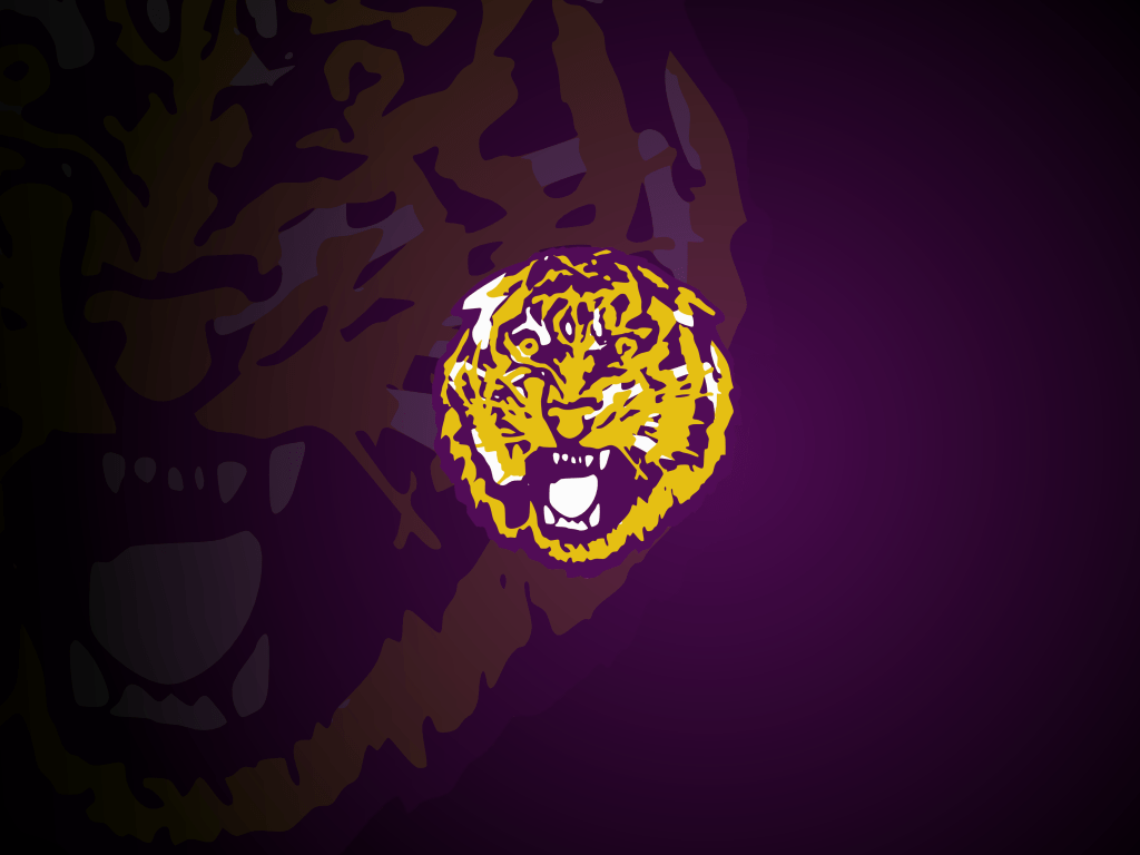 1024x768 HD LSU Football Wallpaper
