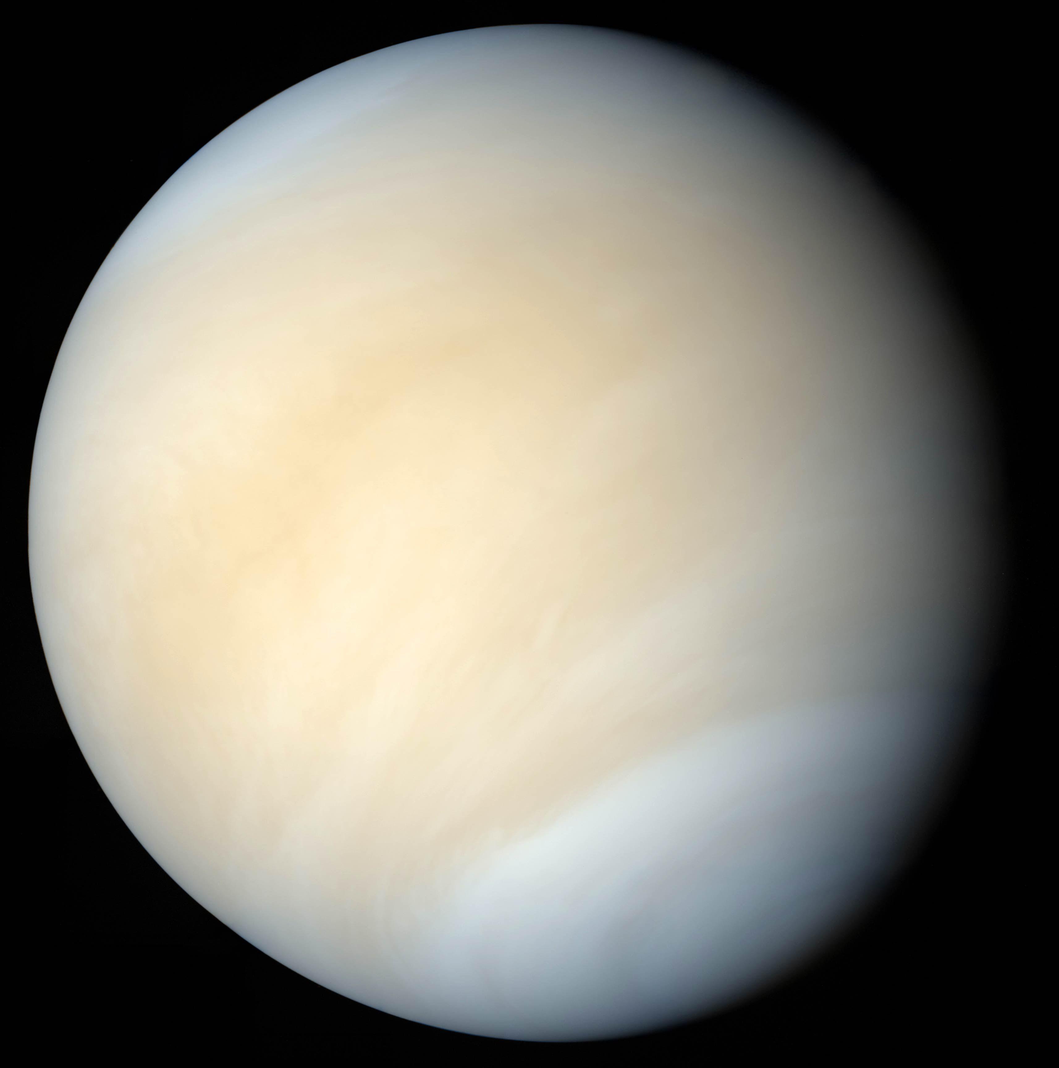 3428x3456 Venus in real colors, processed from Mariner -. Image