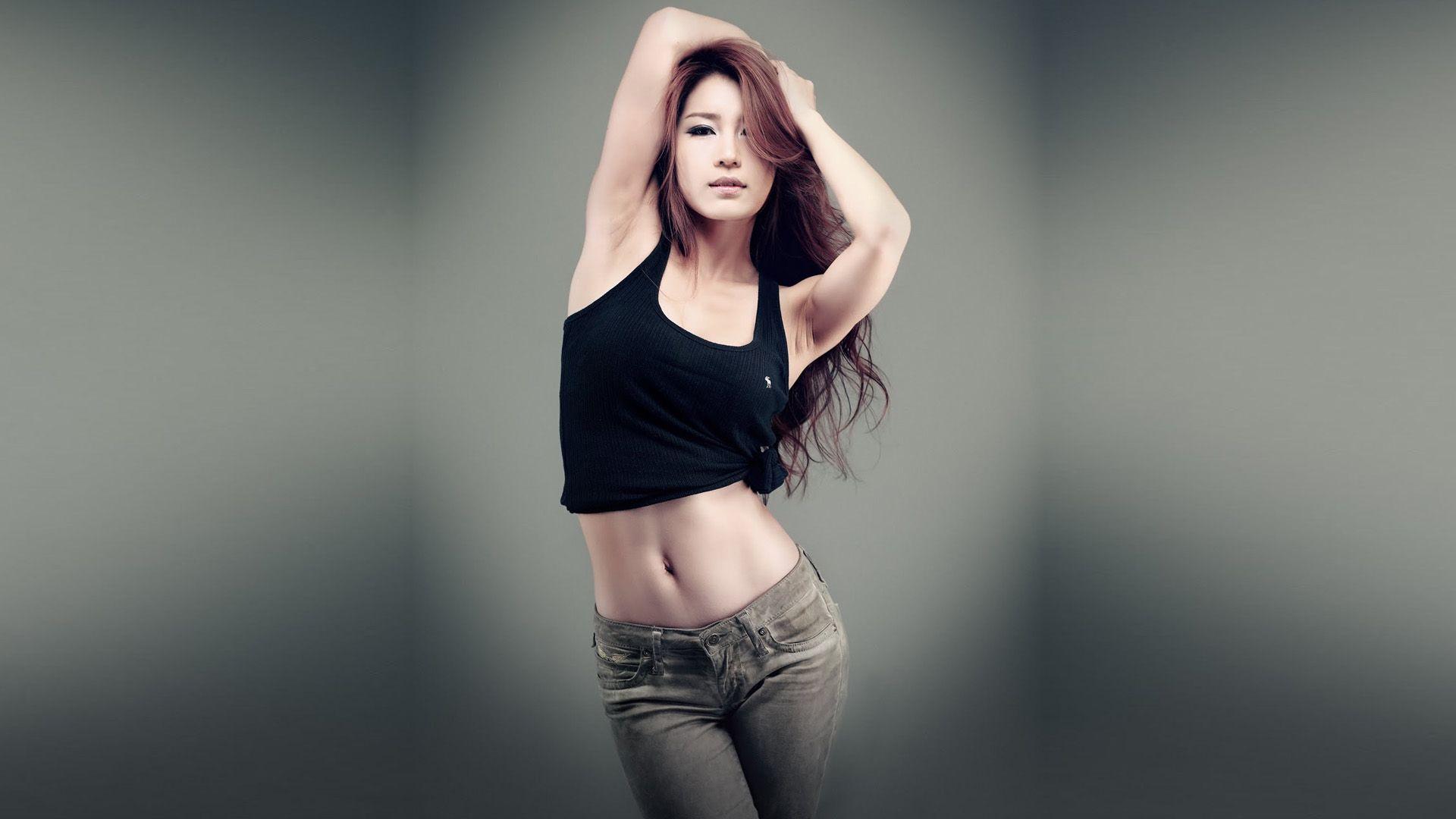 1920x1080 Beautiful Korean Women Wallpaper
