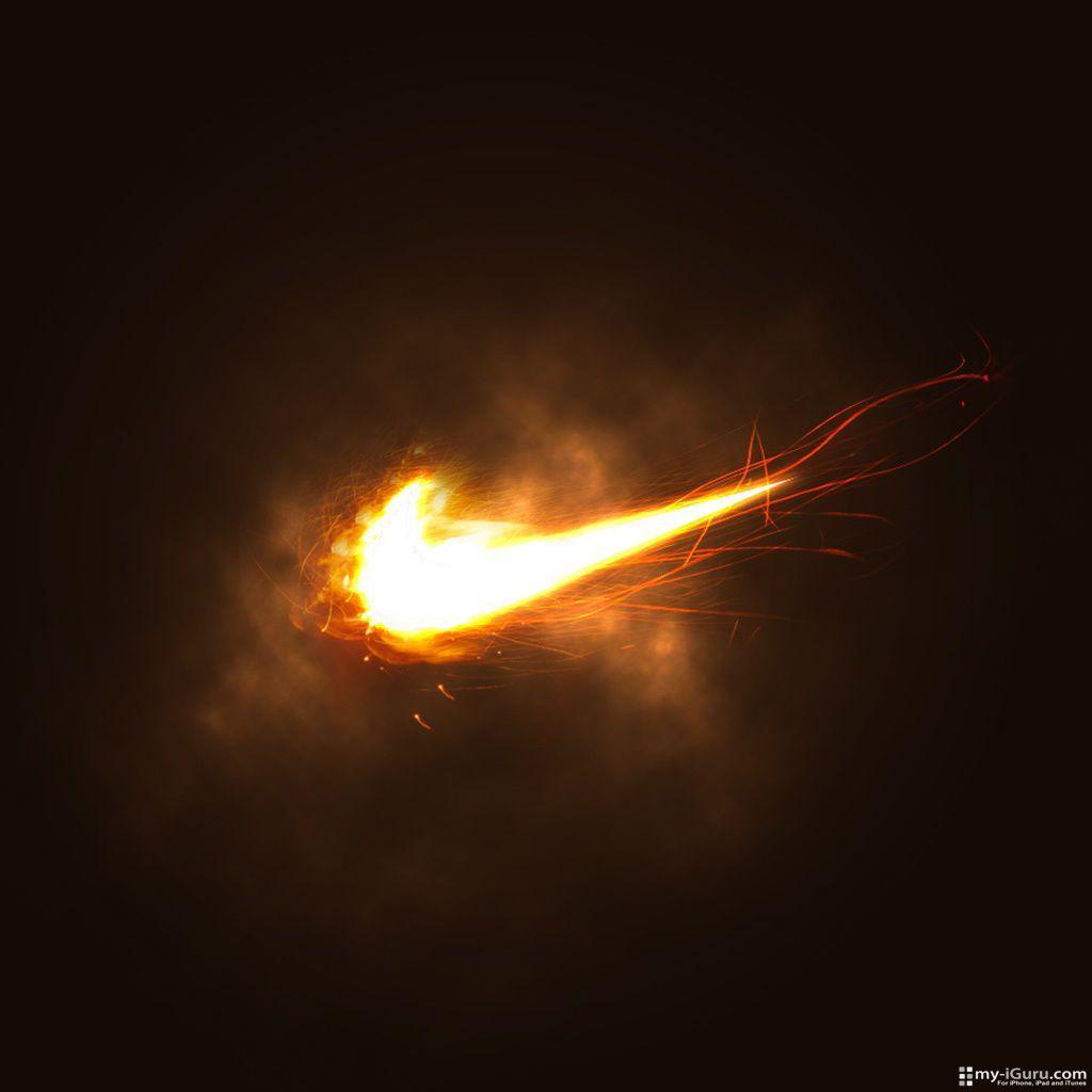 1024x1024 Nike Swoosh Wallpaper