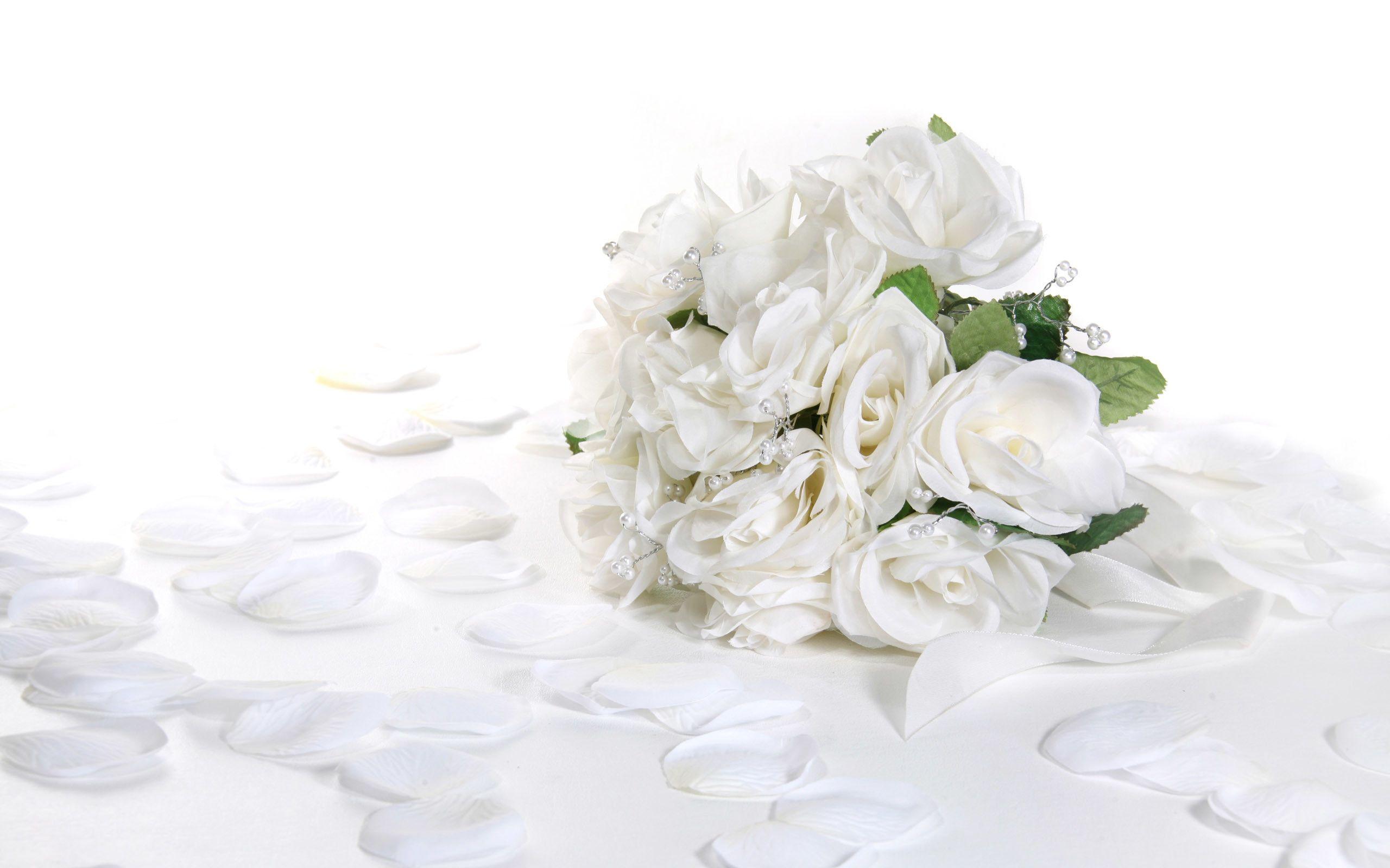 White Wedding Flowers Wallpapers - Top Free White Wedding Flowers  Backgrounds - WallpaperAccess