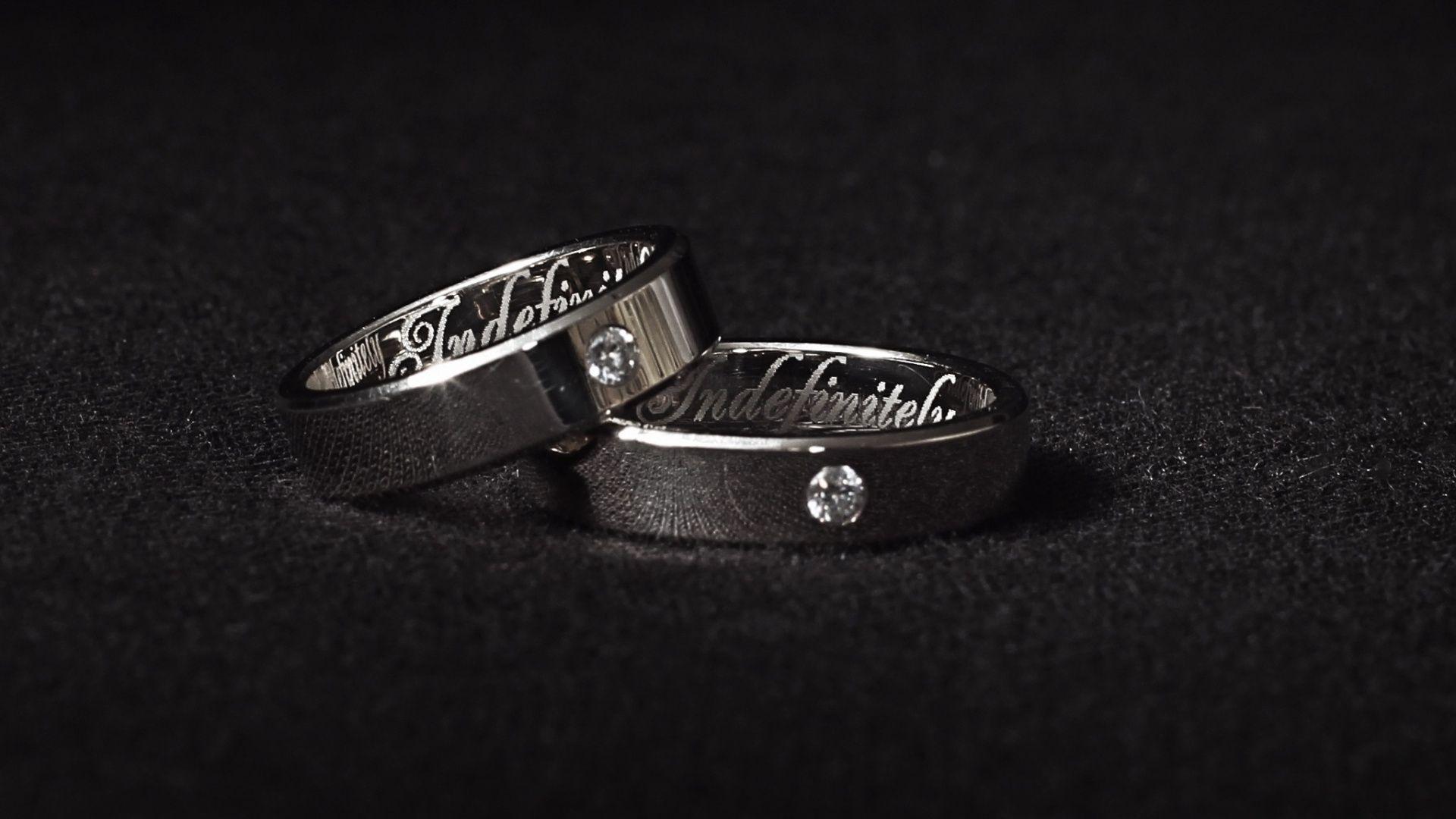 1920x1080 wedding rings black background #wallpaper