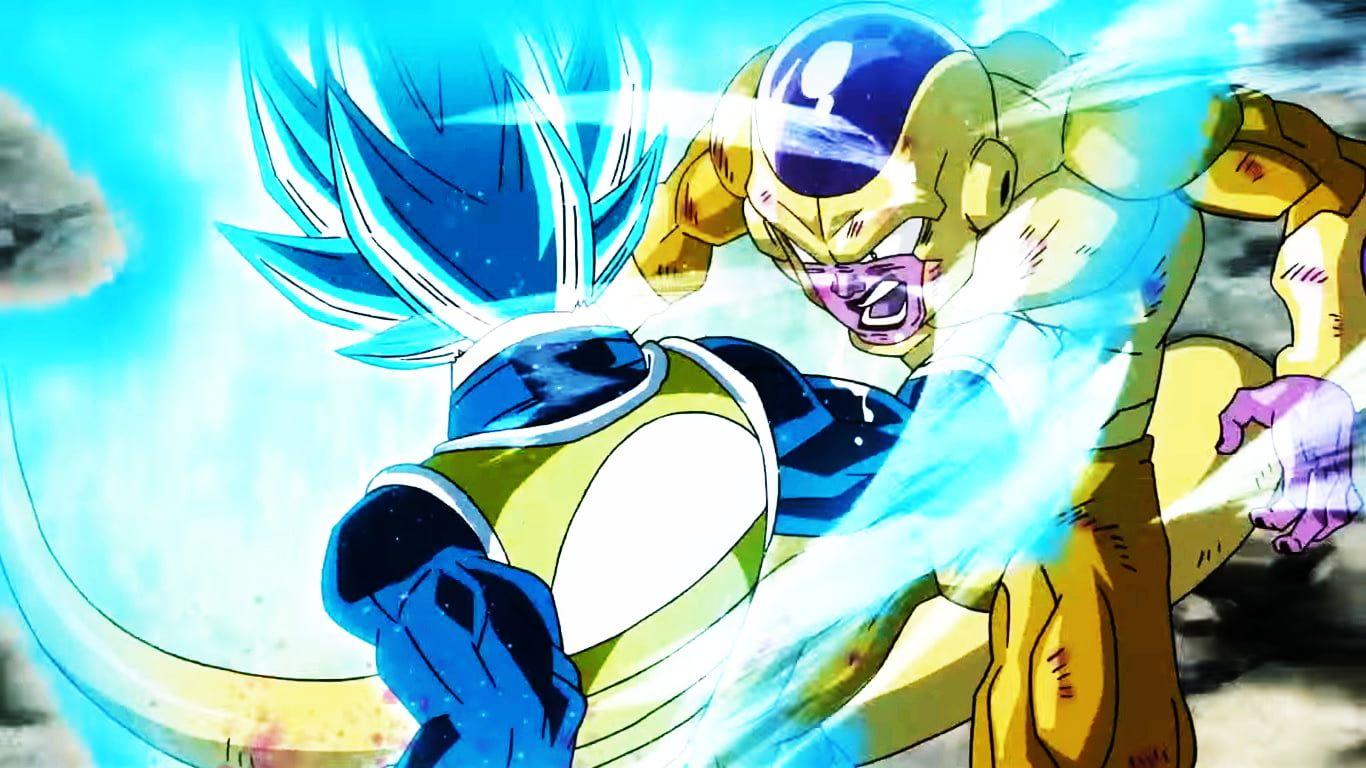 1366x768 Super Saiyan Blue Vegeta and golden Frieza, Son Goku, Dragon Ball