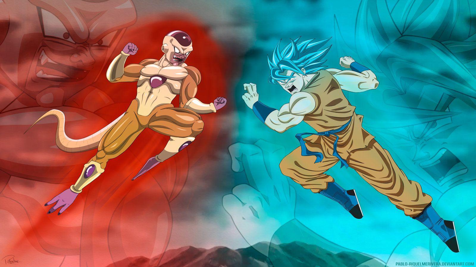 1600x900 Golden Frieza Wallpaper