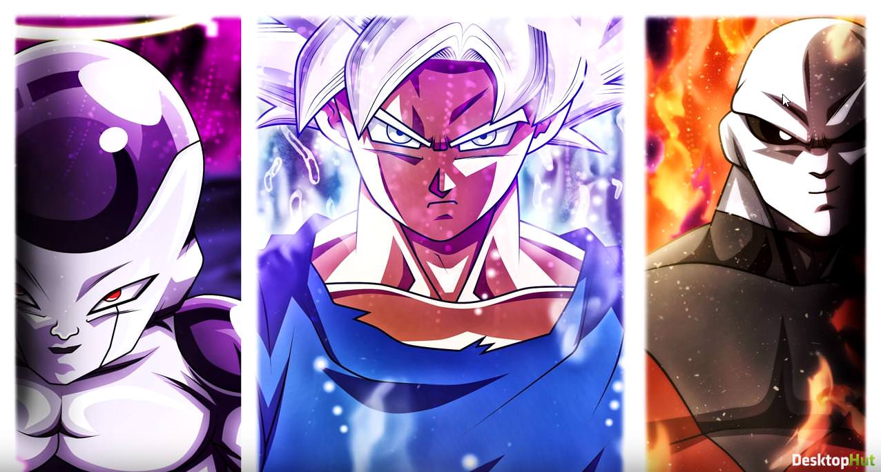 1276x684 Dragon Ball Super & Jiren & Frieza 4K Live Wallpaper Free