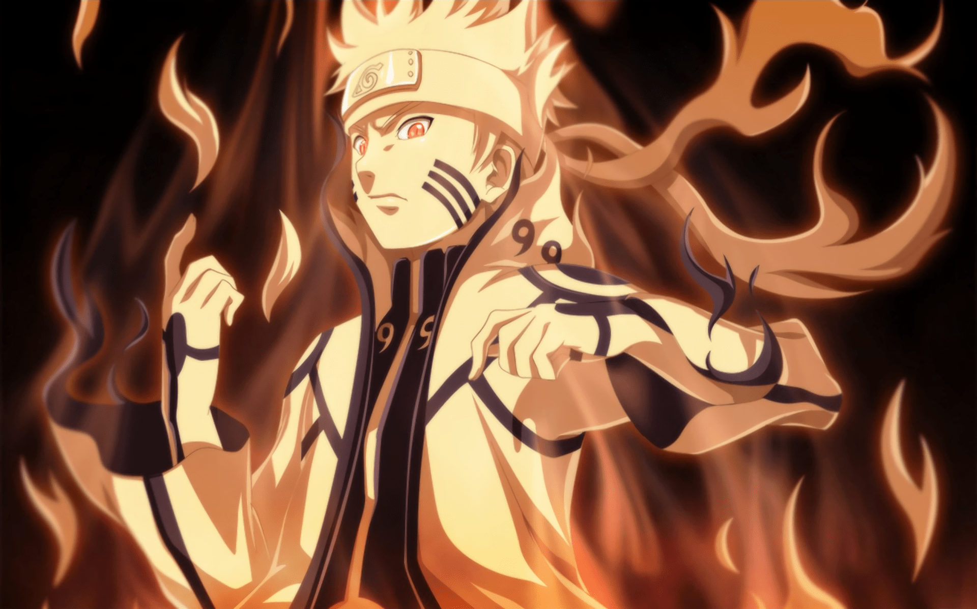 1920x1198 Naruto Bijuu Mode HD Wallpaper
