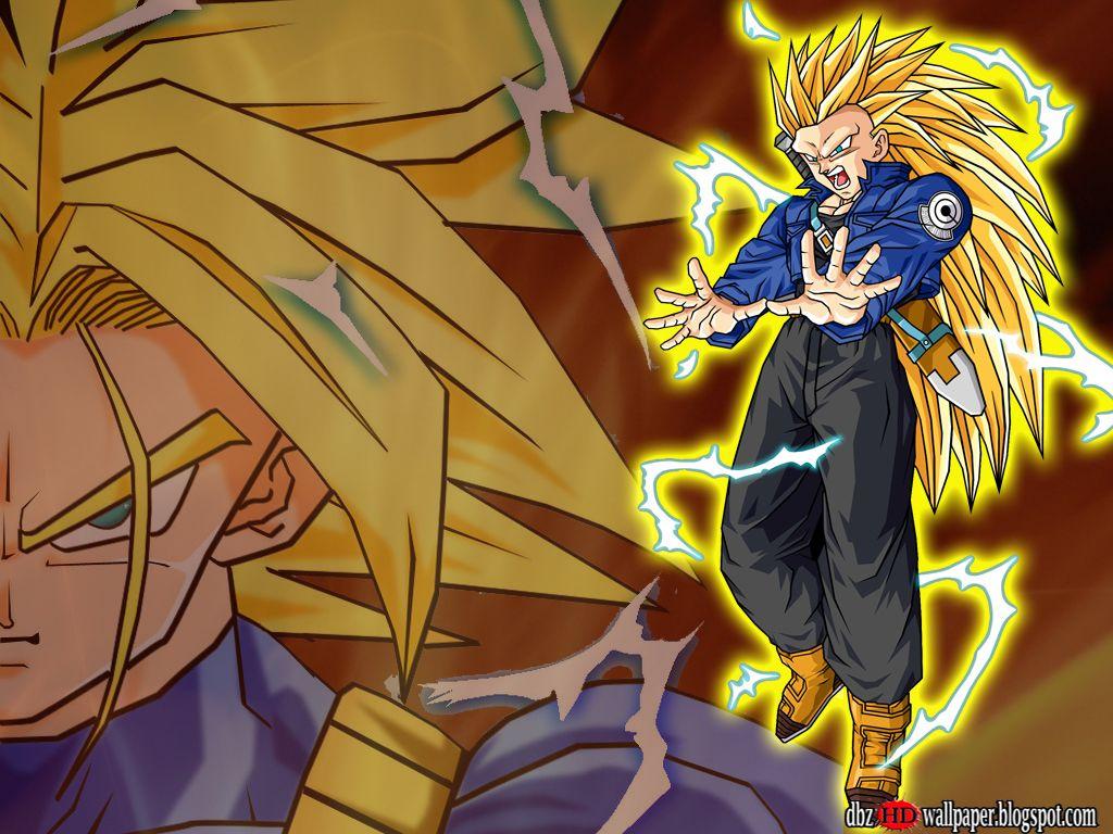1024x768 Free download Trunks Future Super saiyan 3 002 All About Dragon