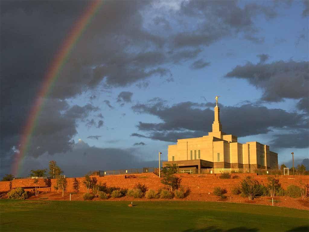 1024x768 Mormon Temples Wallpaper