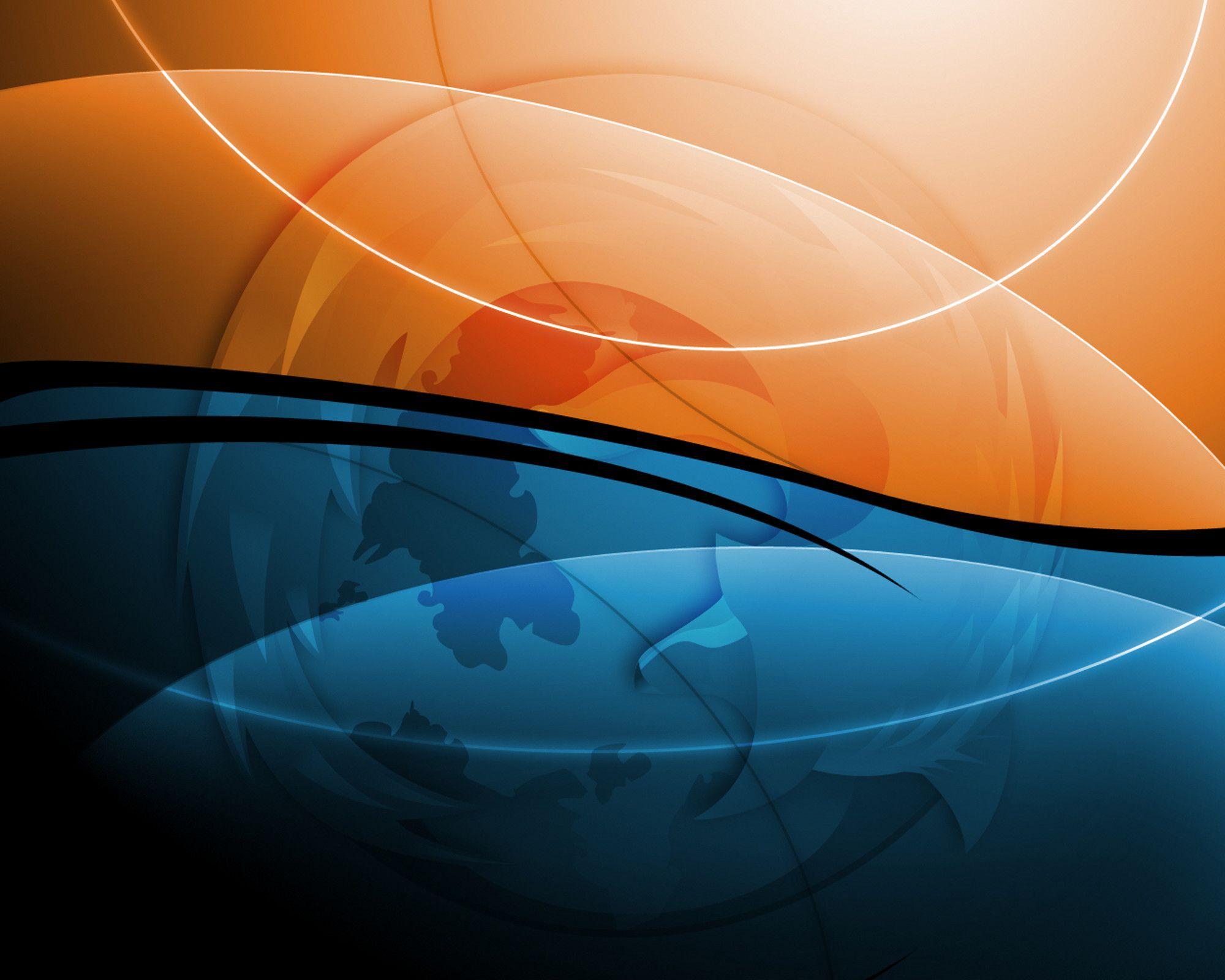 free orange and blue