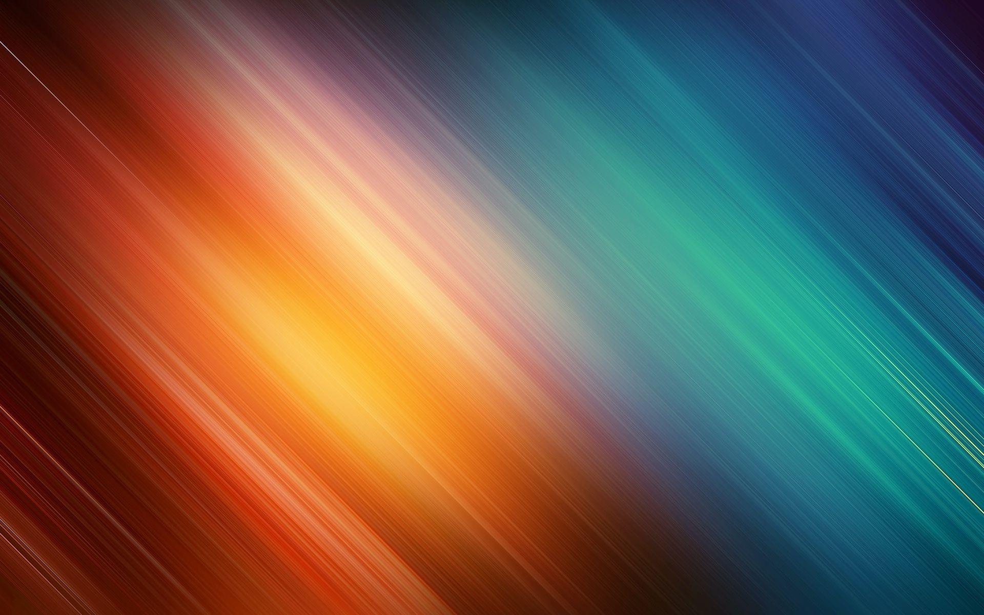 Orange And Blue Wallpaper - Orange Blue Abstract Wallpapers Top Free