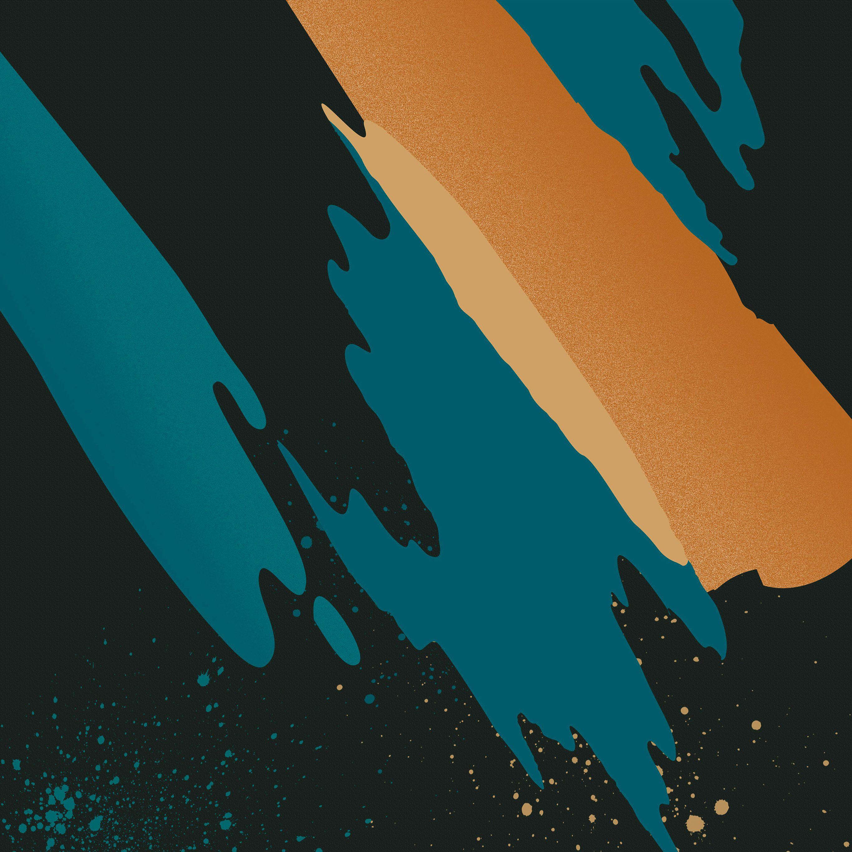 Dark Blue and Orange Abstract Wallpapers Top Free Dark Blue and