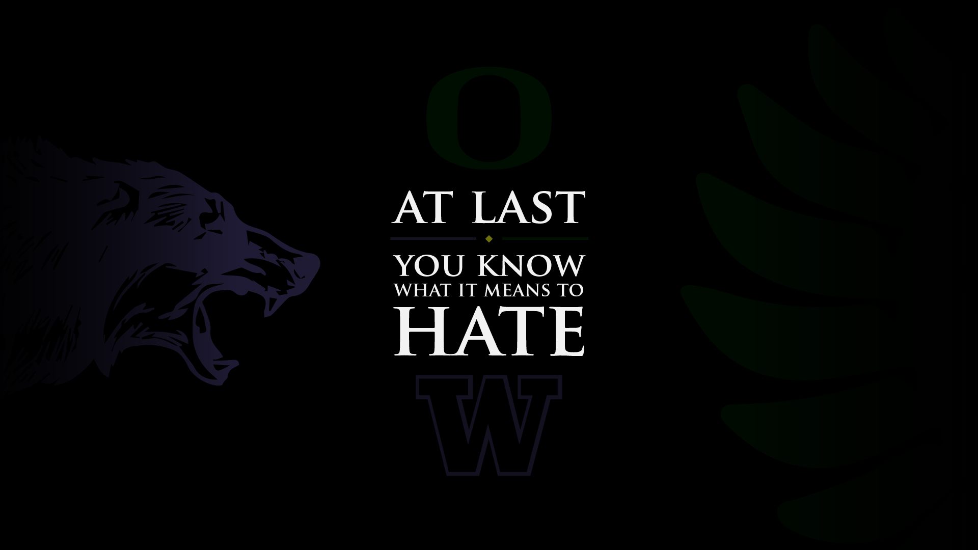 1920x1080 University of Washington of Oregon Rivalry. Oregon