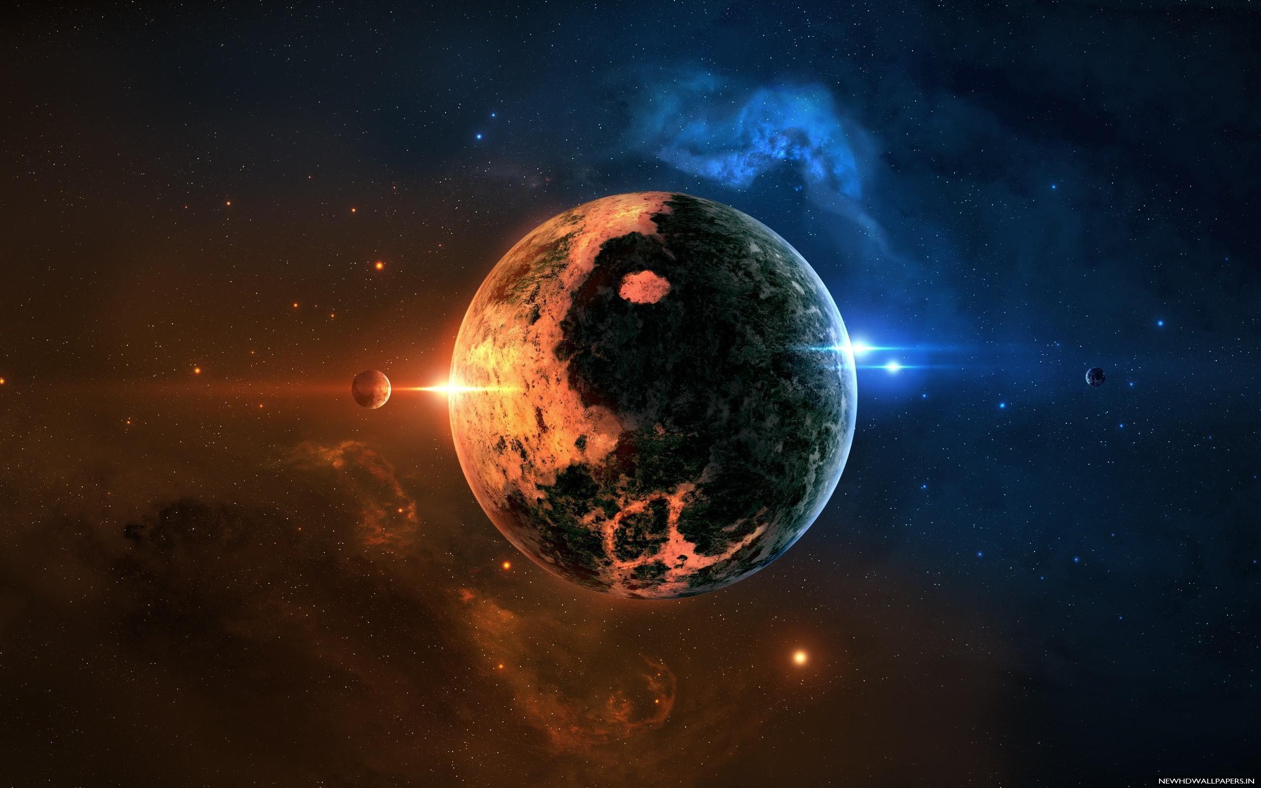 2560x1600 Space Planet Desktop Image Wallpaper - Hình nền HD mới