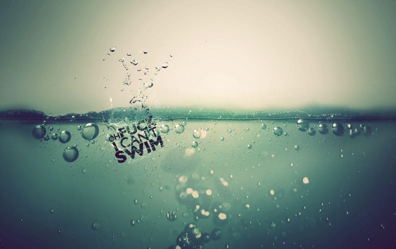 1280x804 I Can't Swim wallpaper. I Can't Swim