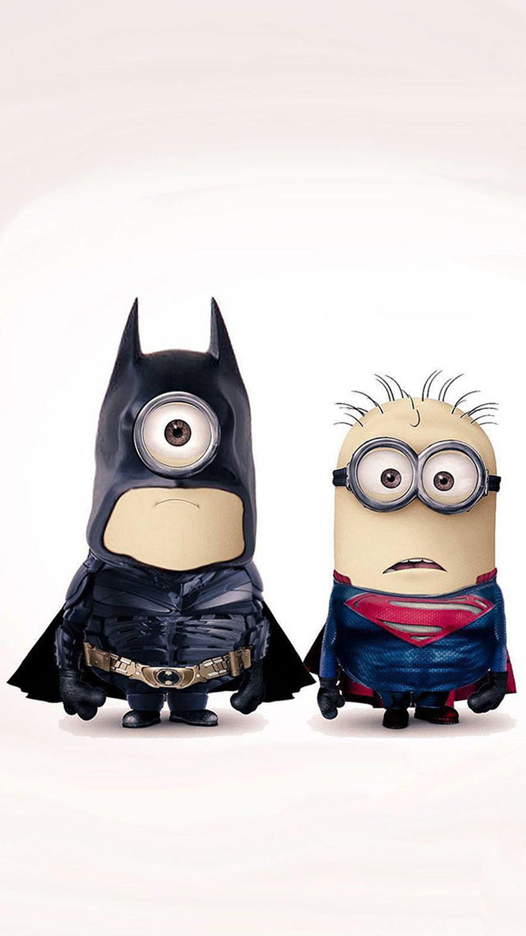 1080x1920 Minions Superheroes Wallpaper